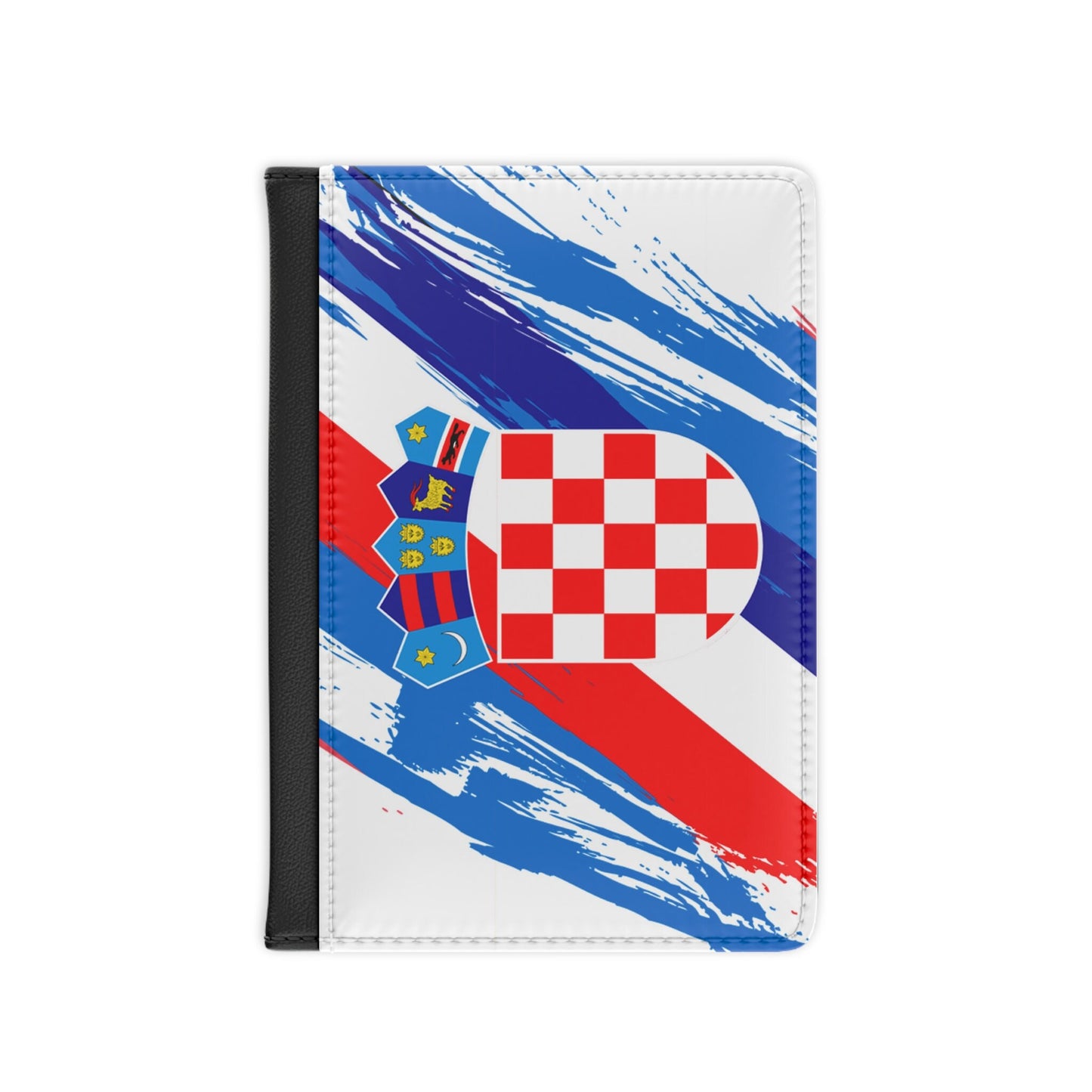 Croatia Flag Passport Holder, traveler's and expats' essential, study abroad must-have, wanderlust accessory