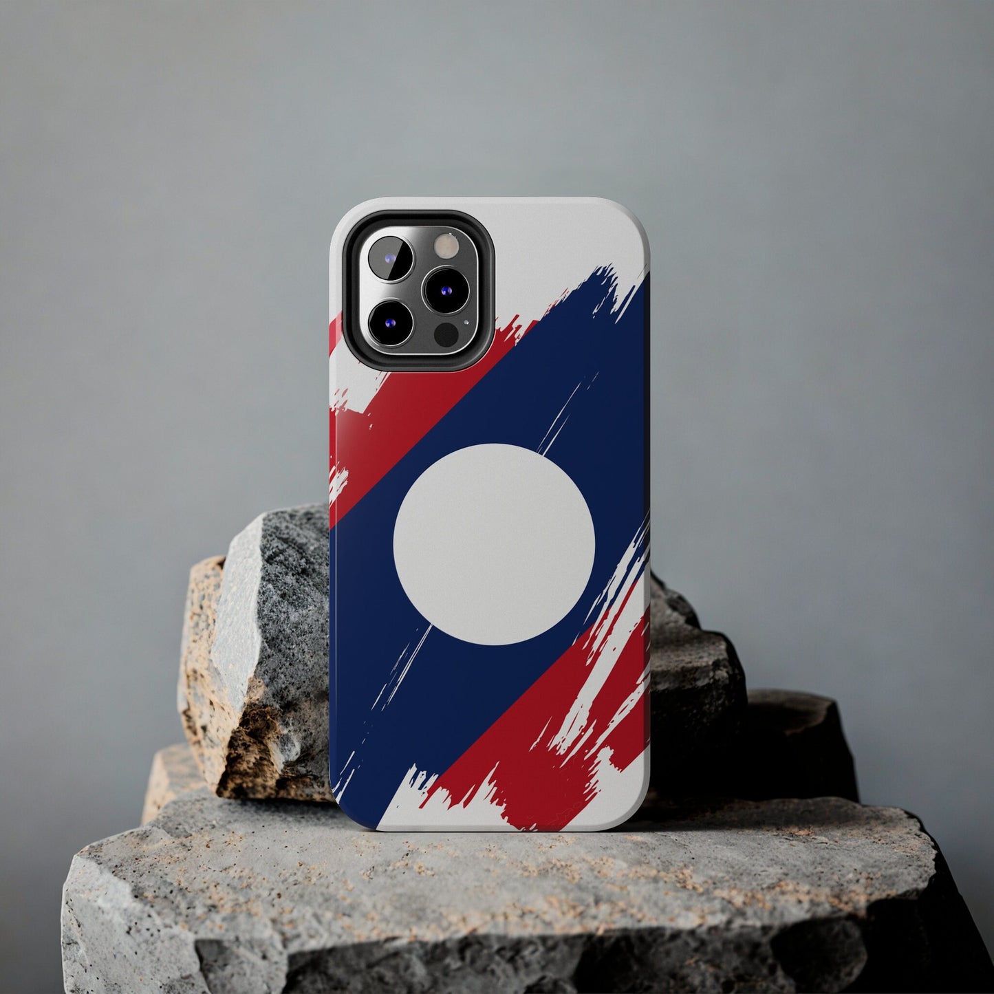 Laos Flag iPhone Case iPhone 15 14 13 12 Mini 11 XR Xs X 8 7 SE iPhone Pro Max , Iphone cover, Iphone Tough Case
