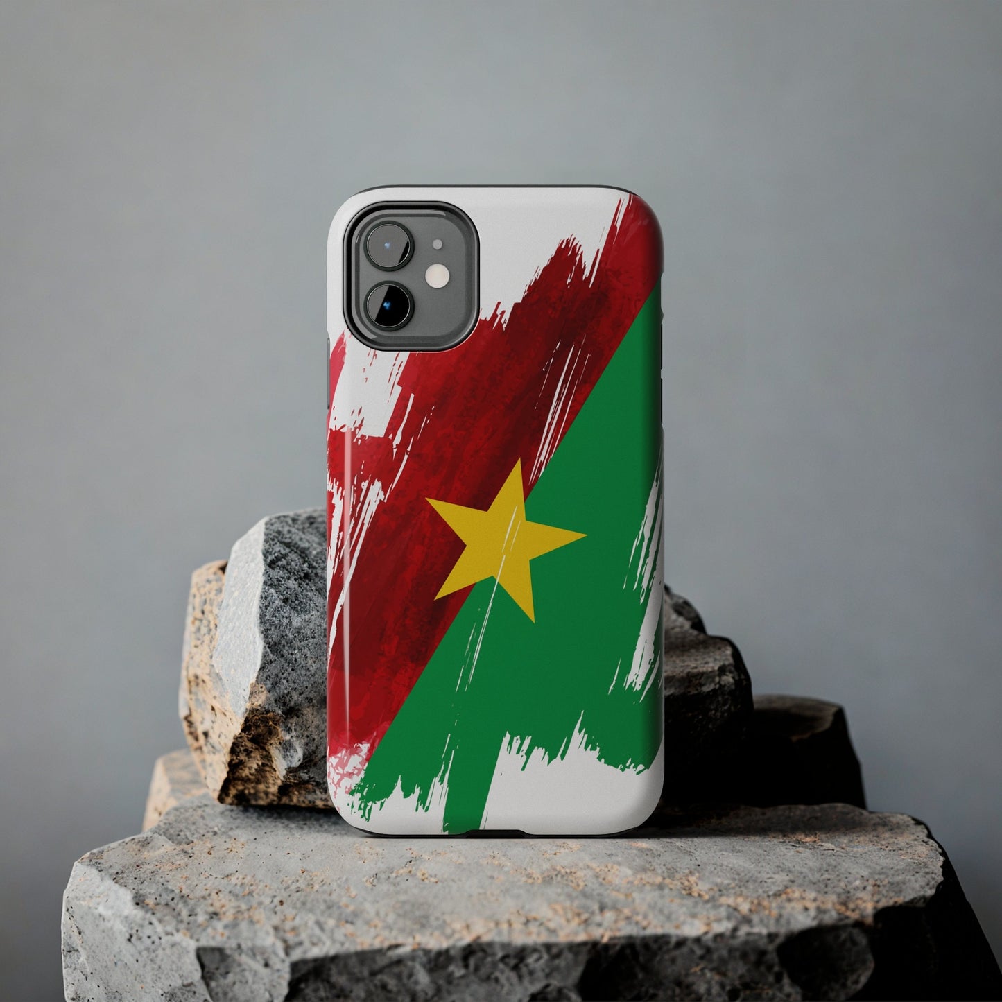 Burkina Faso Flag iPhone Case iPhone 15 14 13 12 Mini 11 XR Xs X 8 7 SE iPhone Pro Max , Iphone cover, Iphone Tough Case