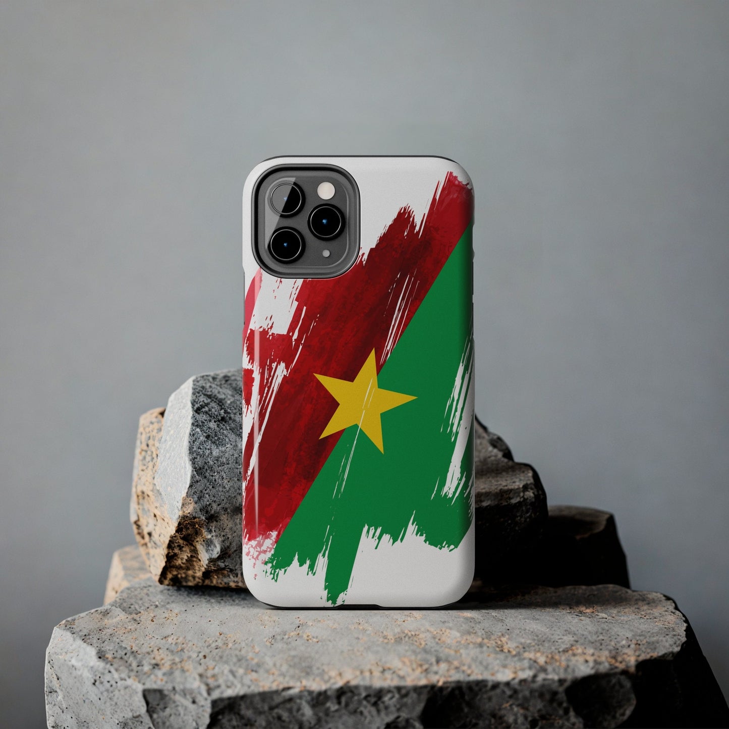 Burkina Faso Flag iPhone Case iPhone 15 14 13 12 Mini 11 XR Xs X 8 7 SE iPhone Pro Max , Iphone cover, Iphone Tough Case