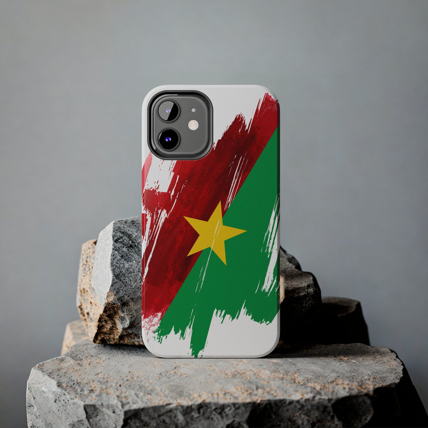 Burkina Faso Flag iPhone Case iPhone 15 14 13 12 Mini 11 XR Xs X 8 7 SE iPhone Pro Max , Iphone cover, Iphone Tough Case