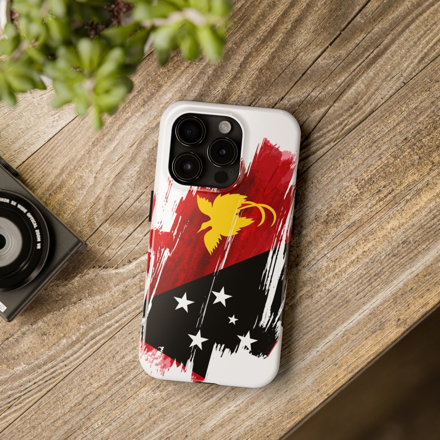 Papua New Guinea Flag iPhone Case iPhone 15 14 13 12 Mini 11 XR Xs X 8 7 SE iPhone Pro Max , Iphone cover, Iphone Tough Case