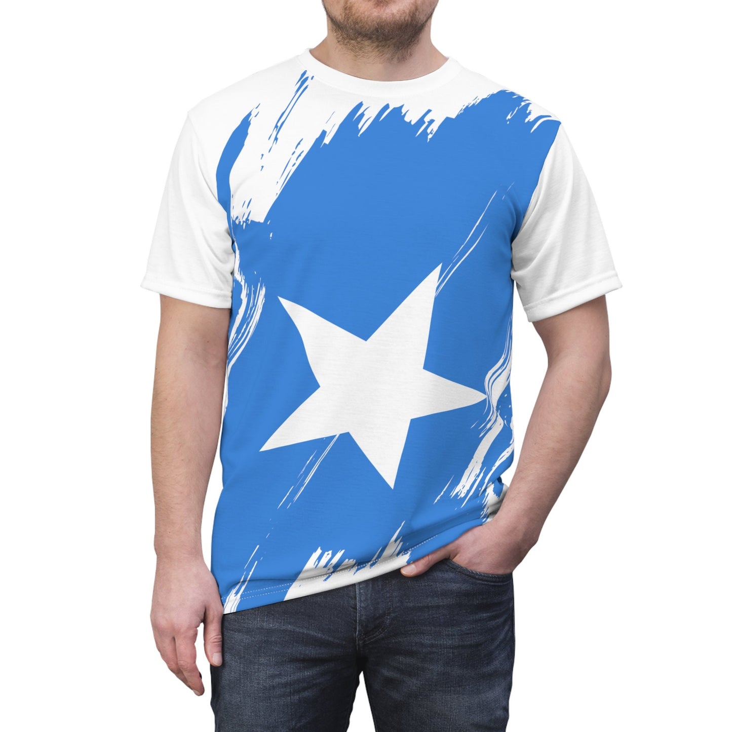 Somalia Flag T-shirt | Somalia T-shirt | All over print Unisex T-shirt with Somalia Flag
