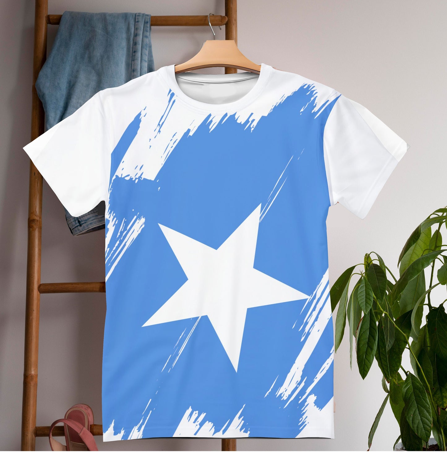 Somalia Flag T-shirt | Somalia T-shirt | All over print Unisex T-shirt with Somalia Flag