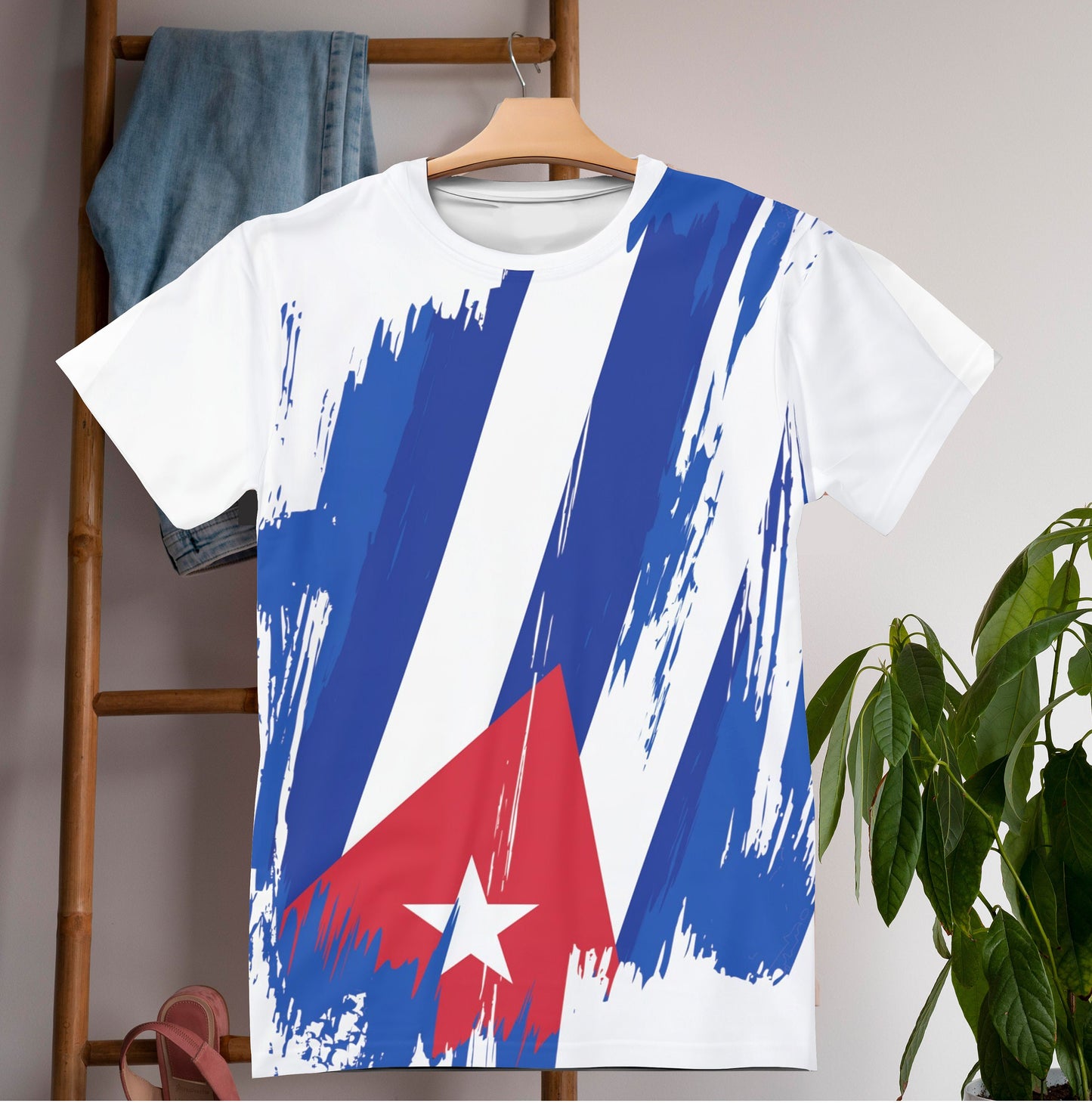 Cuba Flag T-shirt | Cuba T-shirt | All over print Unisex T-shirt with Cuba Flag