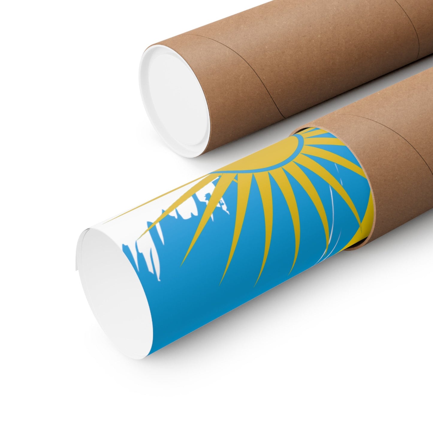 Rwanda Flag Print | Rwanda Poster | Rwanda Wall art print | Rwanda Home Decoration | Unframed