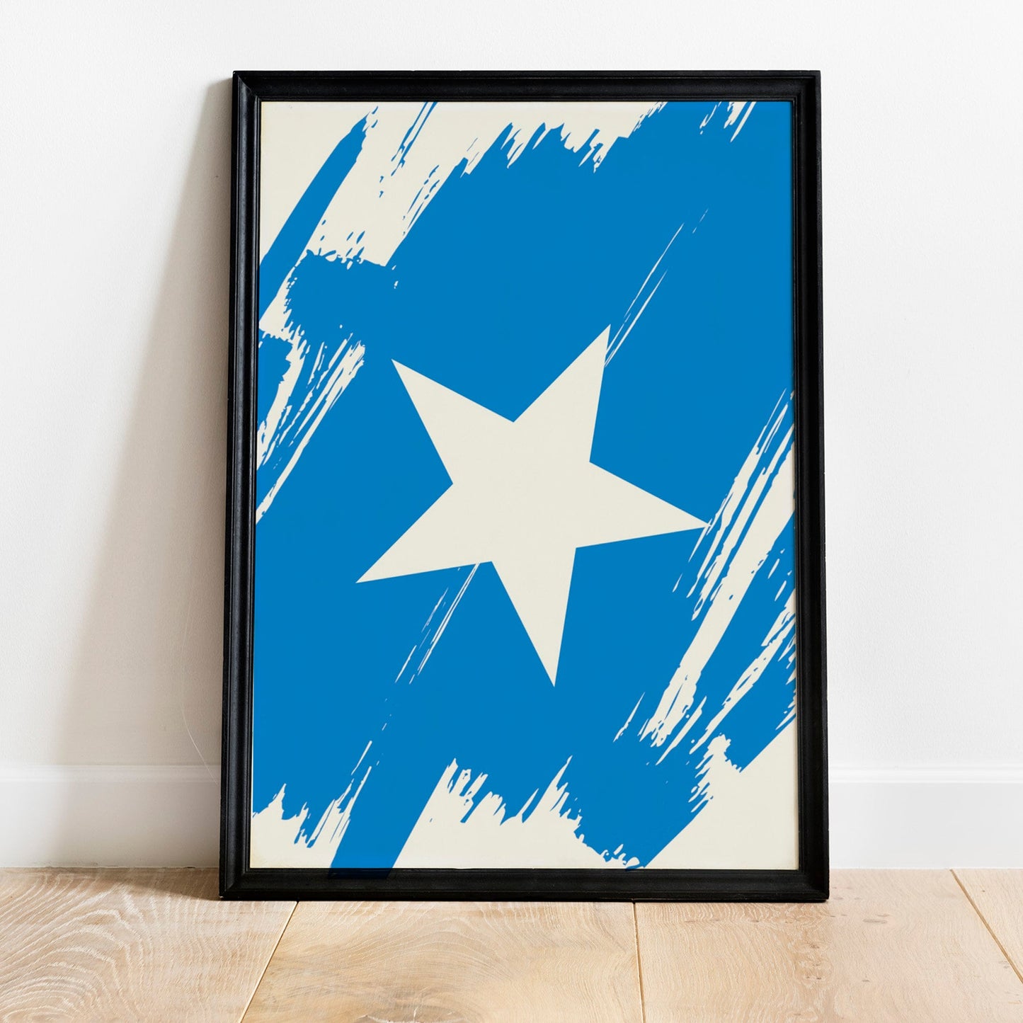 Somalia Flag Print | Somalia Poster | Somalia Wall art print | Somalia Home Decoration | Unframed