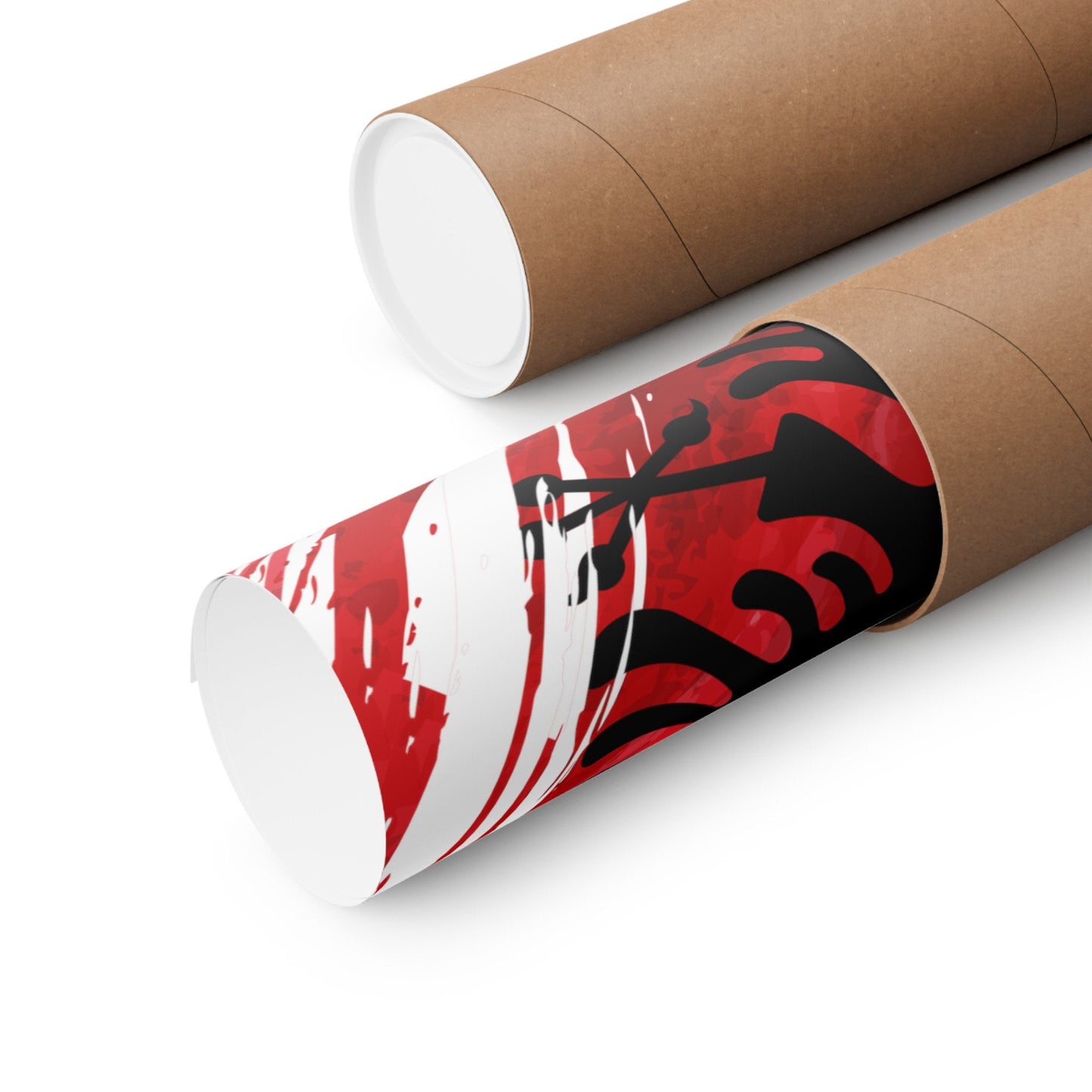 Albania Flag Print | Albania Poster | Albania Wall art print | Albania Home Decoration | Unframed