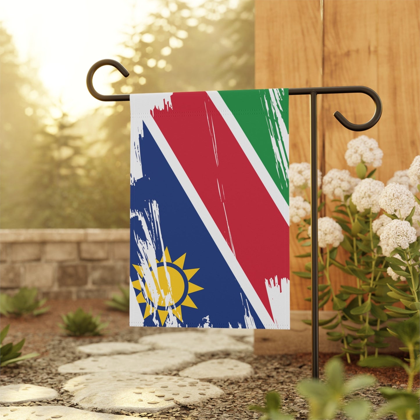 Namibia Garden Flag - Garden & House Banner | Size - 12" x 18" | Double Sided Custom Country Design Print