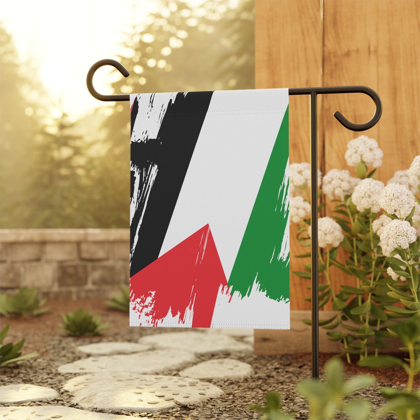 Palestine  Garden Flag - Garden & House Banner | Size - 12" x 18" | Double Sided Custom Country Design Print