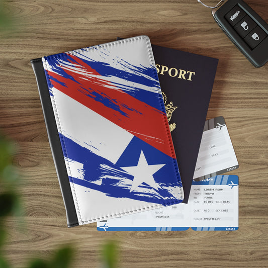 Chile Flag Passport Holder, traveler's and expats' essential, study abroad must-have, wanderlust accessory