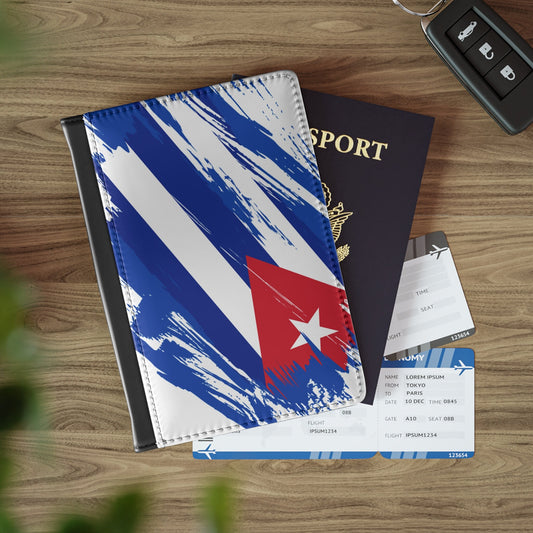Cuba Flag Passport Holder, traveler's and expats' essential, study abroad must-have, wanderlust accessory