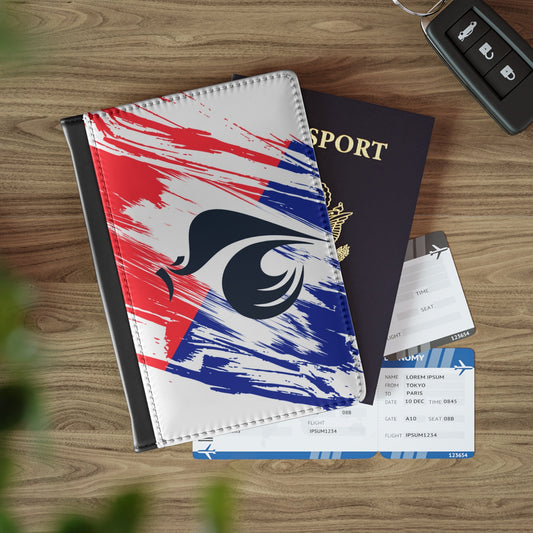 France Flag Passport Holder, traveler's and expats' essential, study abroad must-have, wanderlust accessory