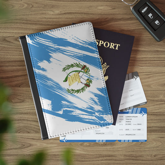 Guatemala Flag Passport Holder, traveler's and expats' essential, study abroad must-have, wanderlust accessory