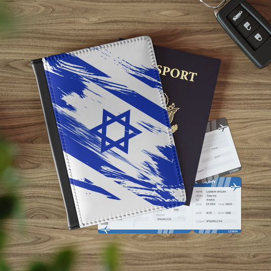 Israel Flag Passport Holder, traveler's and expats' essential, study abroad must-have, wanderlust accessory