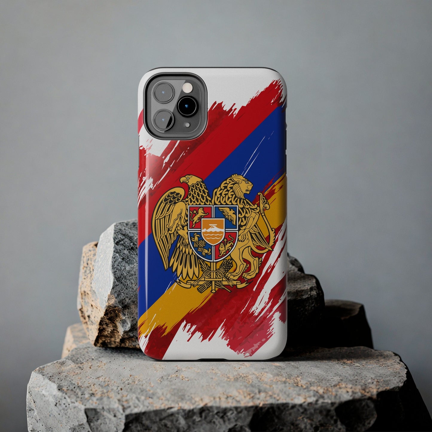 Armenia Flag iPhone Case iPhone 15 14 13 12 Mini 11 XR Xs X 8 7 SE iPhone Pro Max , Iphone cover, Iphone Tough Case