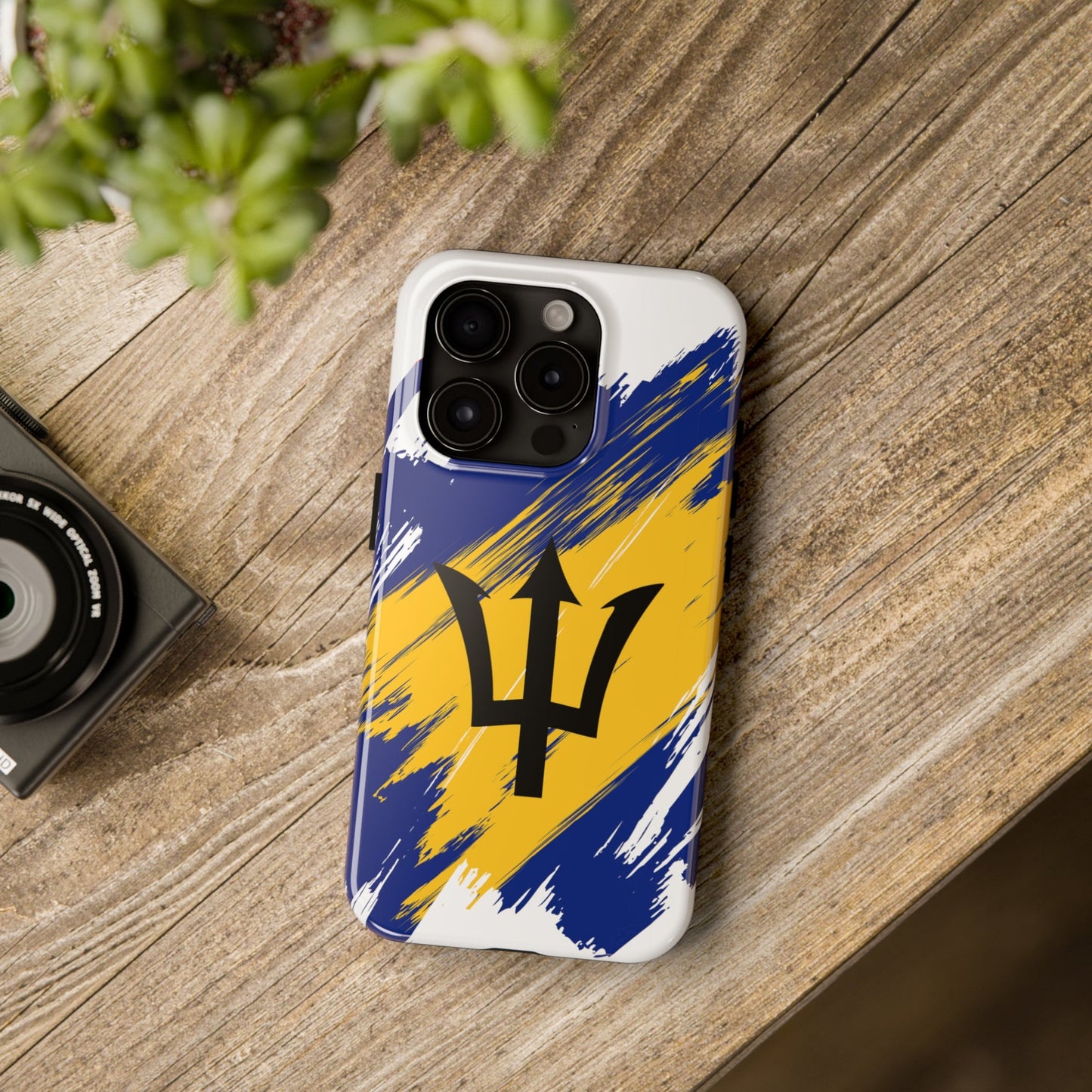 Barbados Flag iPhone Case iPhone 15 14 13 12 Mini 11 XR Xs X 8 7 SE iPhone Pro Max , Iphone cover, Iphone Tough Case