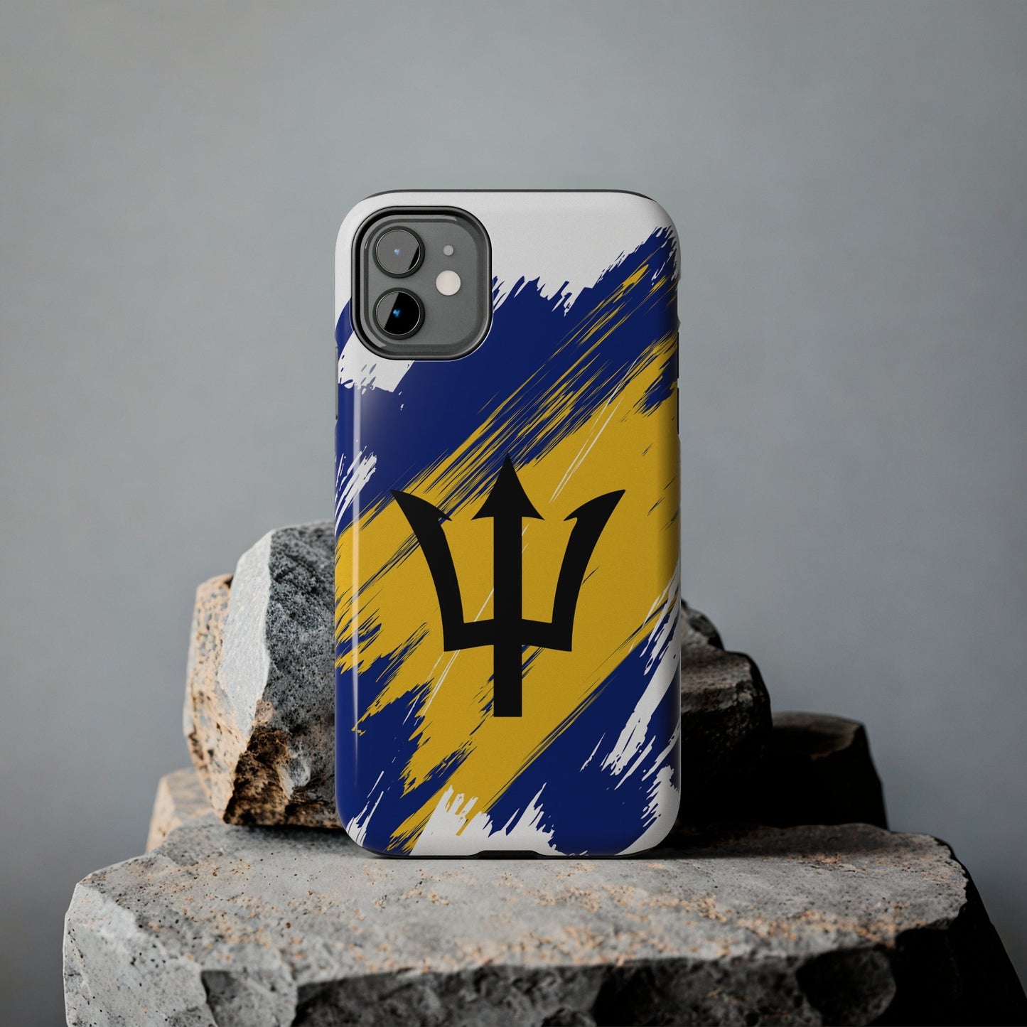 Barbados Flag iPhone Case iPhone 15 14 13 12 Mini 11 XR Xs X 8 7 SE iPhone Pro Max , Iphone cover, Iphone Tough Case