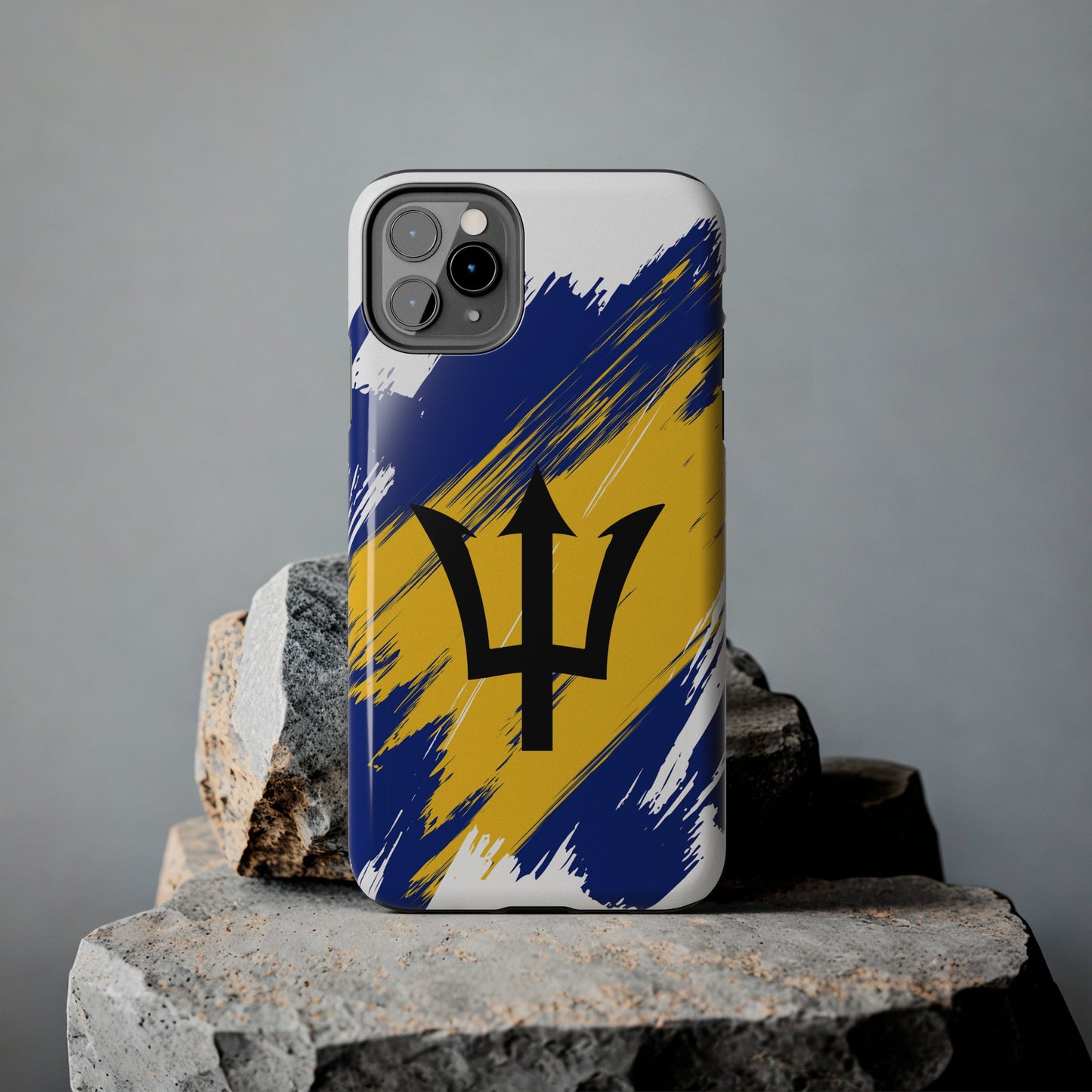 Barbados Flag iPhone Case iPhone 15 14 13 12 Mini 11 XR Xs X 8 7 SE iPhone Pro Max , Iphone cover, Iphone Tough Case