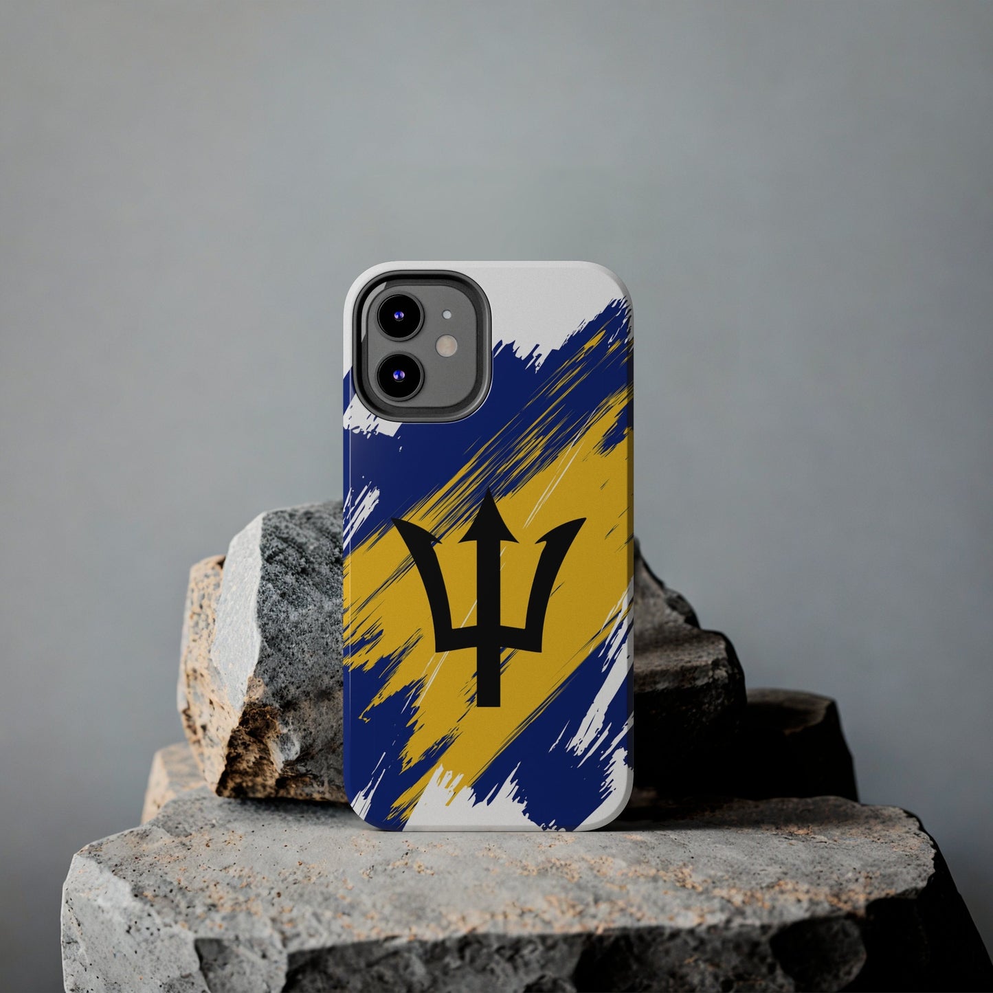 Barbados Flag iPhone Case iPhone 15 14 13 12 Mini 11 XR Xs X 8 7 SE iPhone Pro Max , Iphone cover, Iphone Tough Case