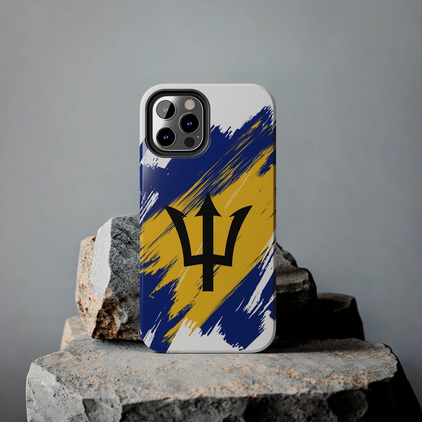 Barbados Flag iPhone Case iPhone 15 14 13 12 Mini 11 XR Xs X 8 7 SE iPhone Pro Max , Iphone cover, Iphone Tough Case