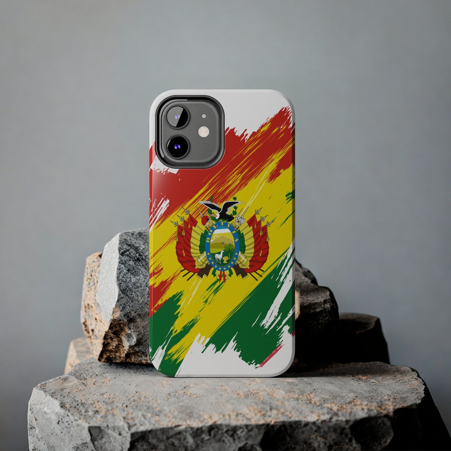 Bolivia Flag iPhone Case iPhone 15 14 13 12 Mini 11 XR Xs X 8 7 SE iPhone Pro Max , Iphone cover, Iphone Tough Case