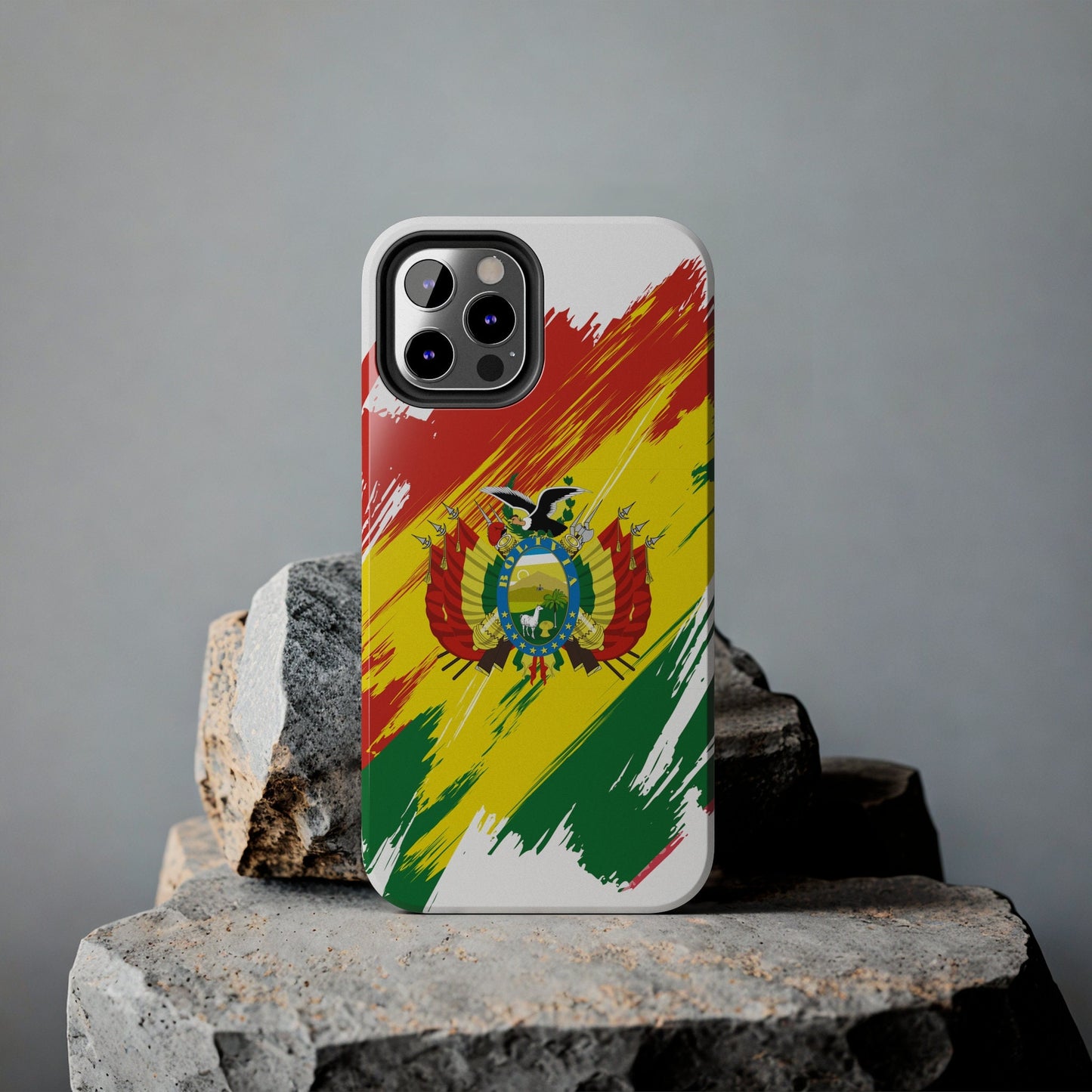 Bolivia Flag iPhone Case iPhone 15 14 13 12 Mini 11 XR Xs X 8 7 SE iPhone Pro Max , Iphone cover, Iphone Tough Case