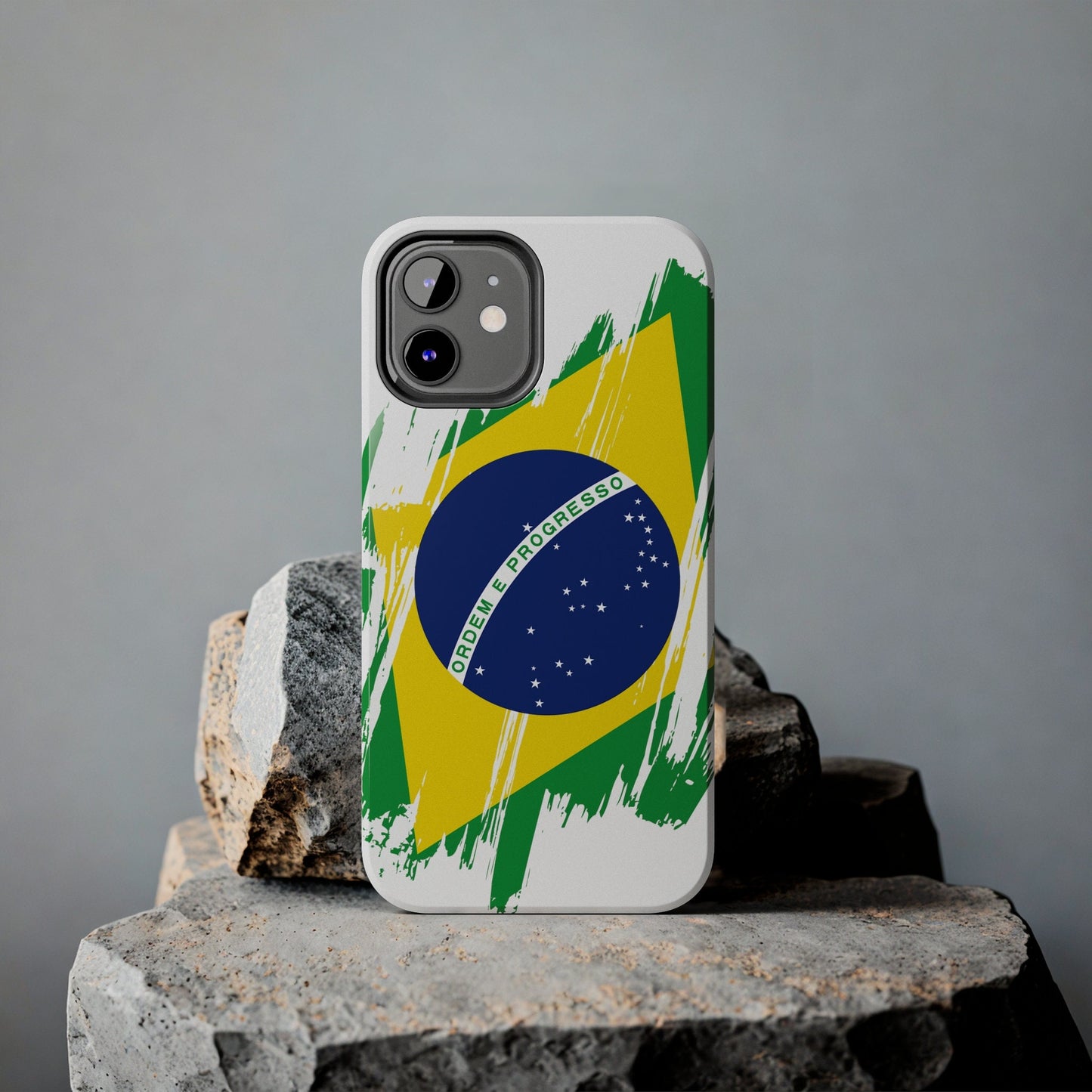 Brazil Flag iPhone Case iPhone 15 14 13 12 Mini 11 XR Xs X 8 7 SE iPhone Pro Max , Iphone cover, Iphone Tough Case