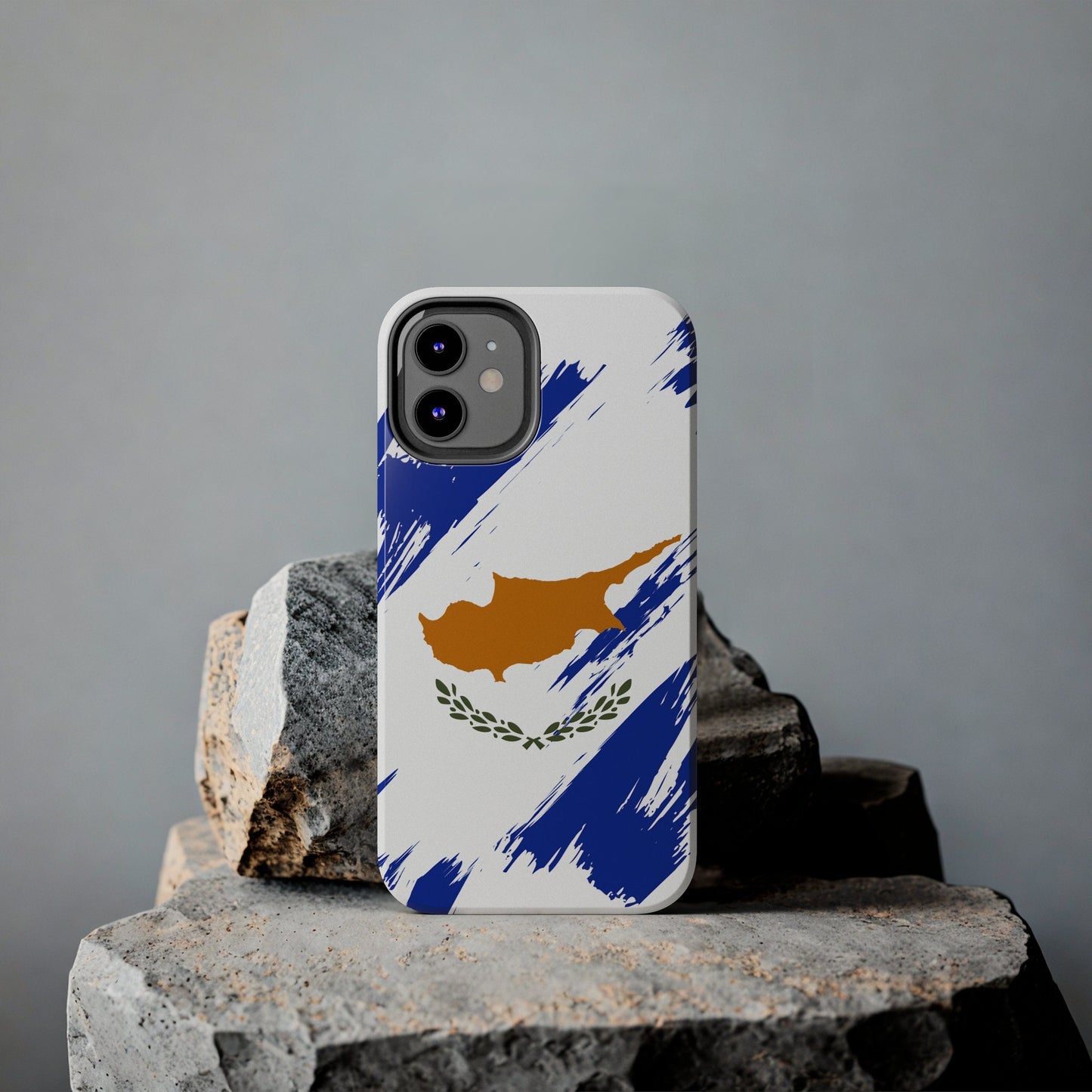 Cyprus Flag iPhone Case iPhone 15 14 13 12 Mini 11 XR Xs X 8 7 SE iPhone Pro Max , Iphone cover, Iphone Tough Case