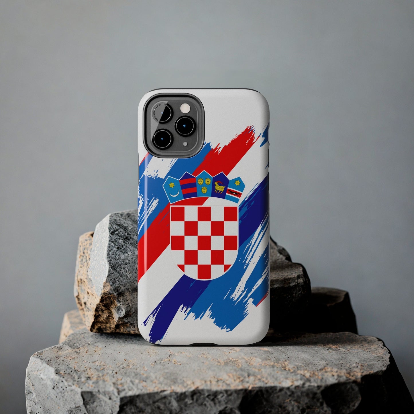 Croatia Flag iPhone Case iPhone 15 14 13 12 Mini 11 XR Xs X 8 7 SE iPhone Pro Max , Iphone cover, Iphone Tough Case