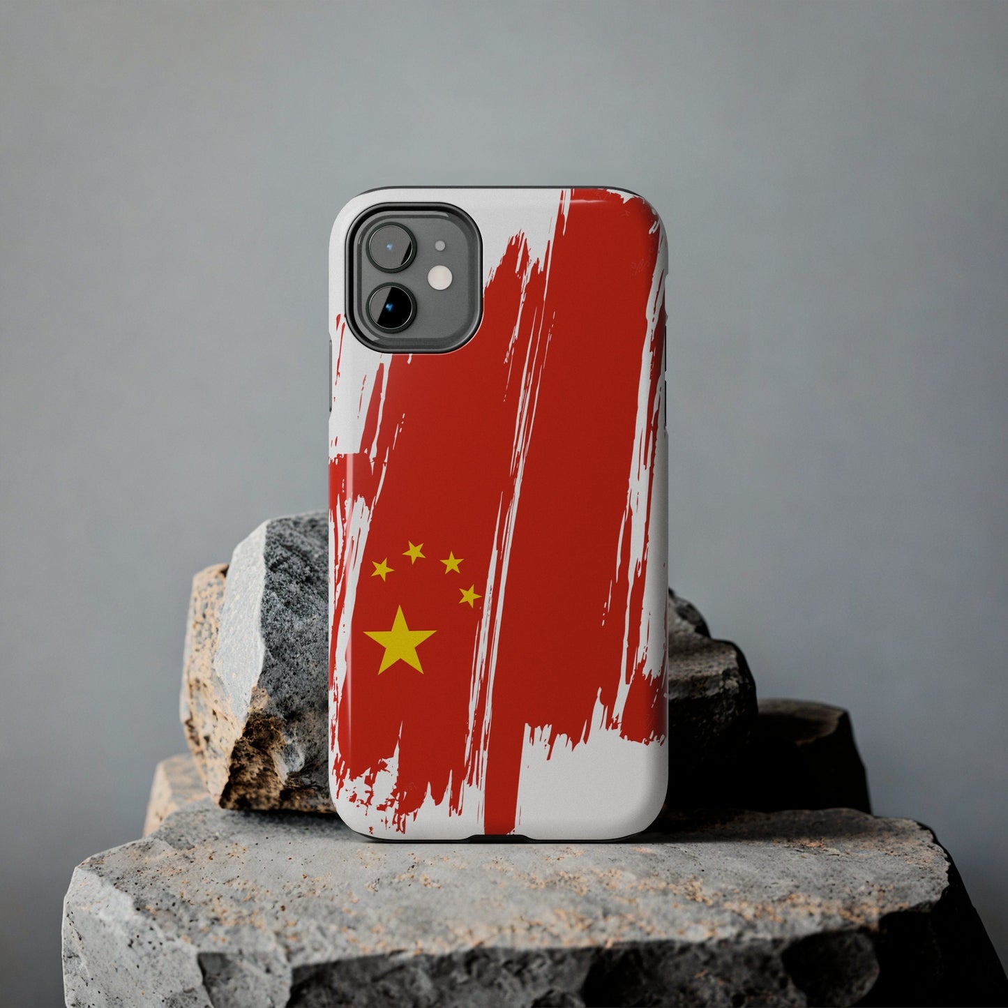 China Flag iPhone Case iPhone 15 14 13 12 Mini 11 XR Xs X 8 7 SE iPhone Pro Max , Iphone cover, Iphone Tough Case