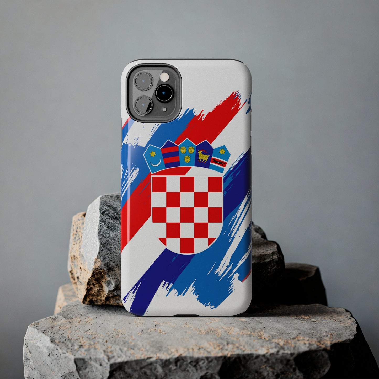 Croatia Flag iPhone Case iPhone 15 14 13 12 Mini 11 XR Xs X 8 7 SE iPhone Pro Max , Iphone cover, Iphone Tough Case