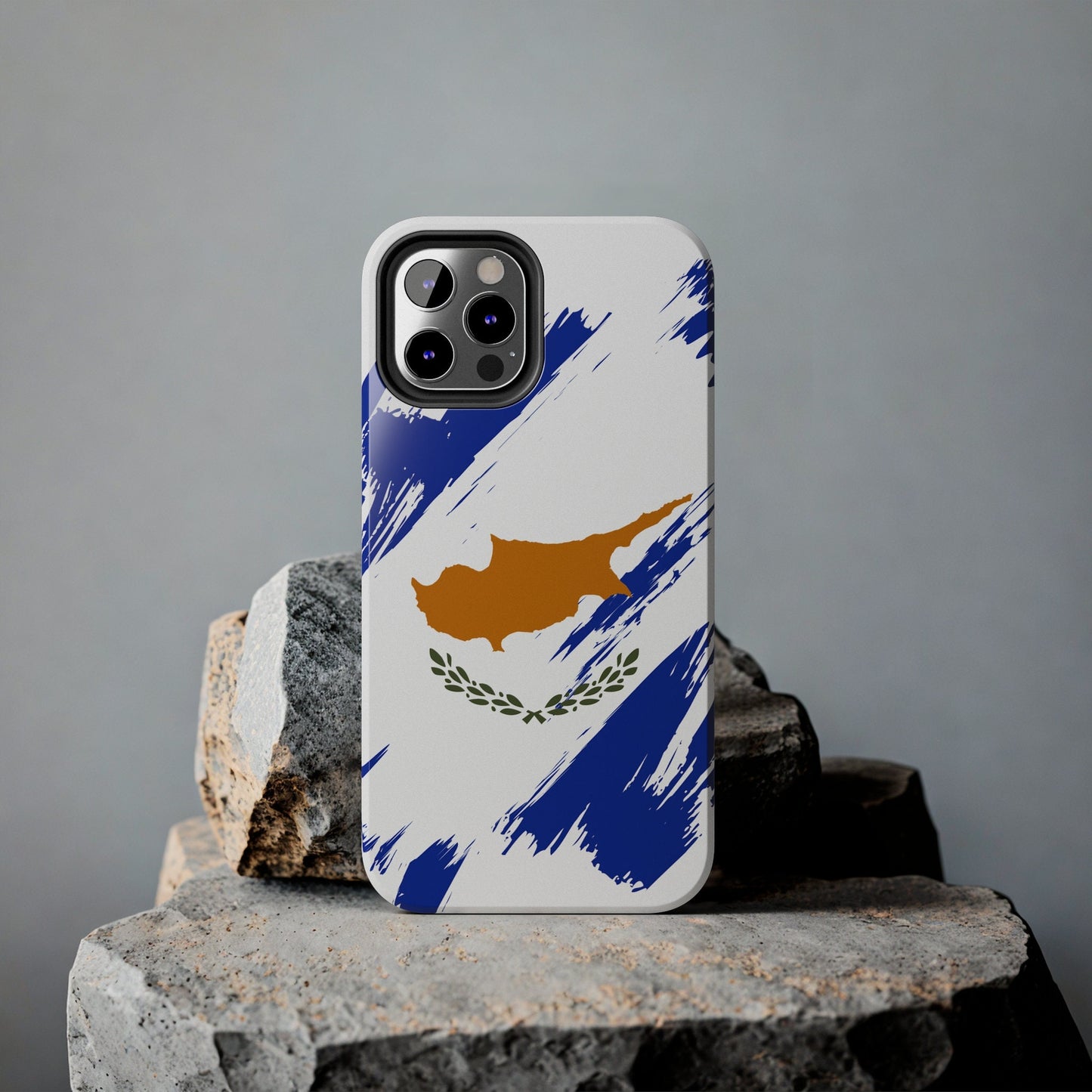 Cyprus Flag iPhone Case iPhone 15 14 13 12 Mini 11 XR Xs X 8 7 SE iPhone Pro Max , Iphone cover, Iphone Tough Case