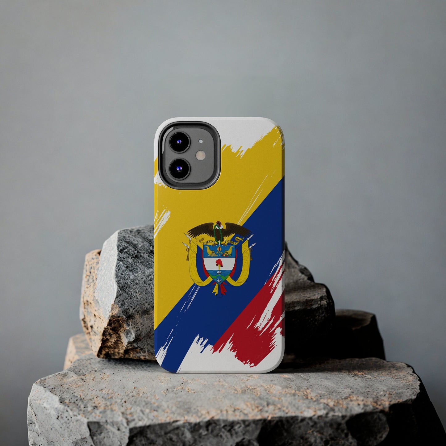 Colombia Flag iPhone Case iPhone 15 14 13 12 Mini 11 XR Xs X 8 7 SE iPhone Pro Max , Iphone cover, Iphone Tough Case