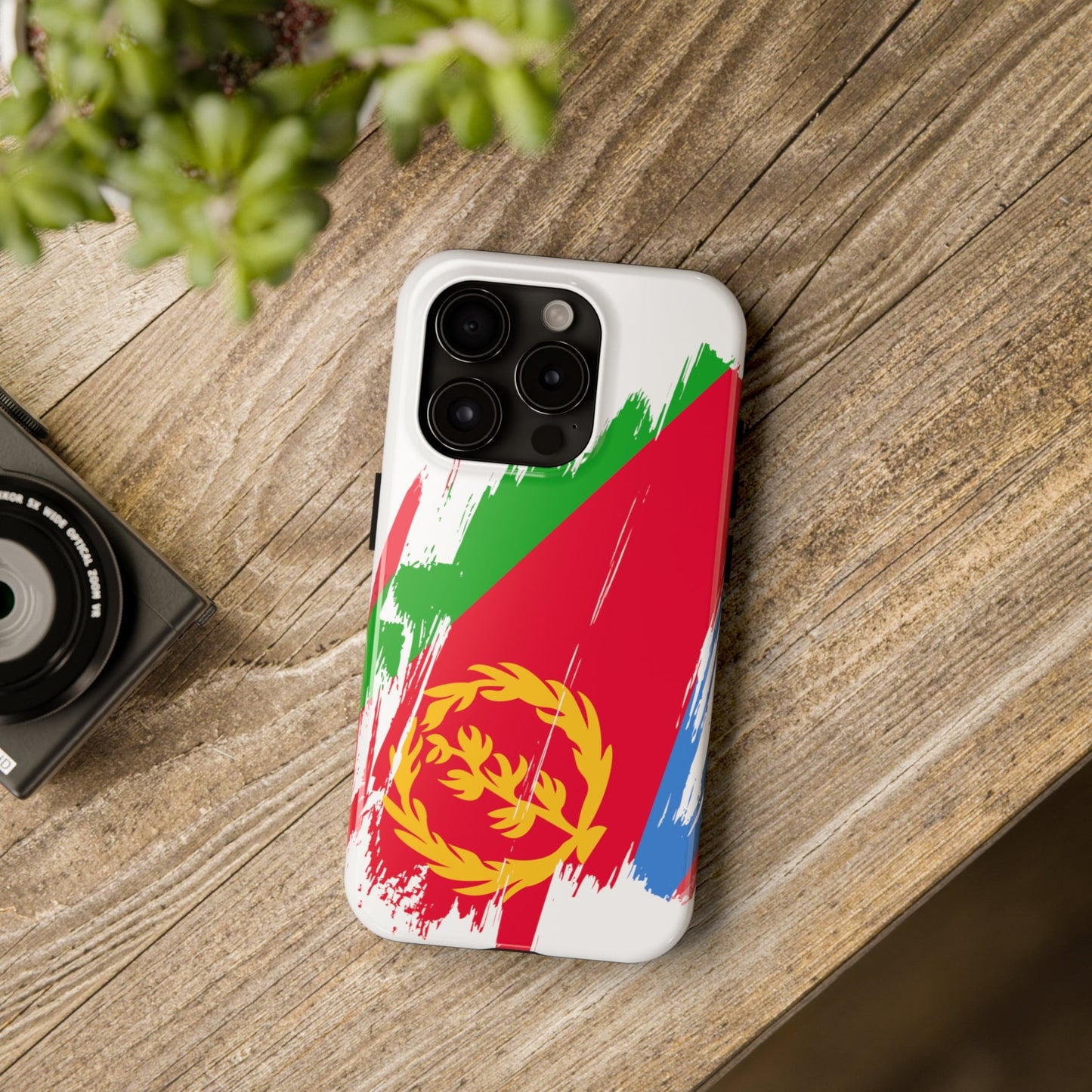 Eritrea Flag iPhone Case iPhone 15 14 13 12 Mini 11 XR Xs X 8 7 SE iPhone Pro Max , Iphone cover, Iphone Tough Case