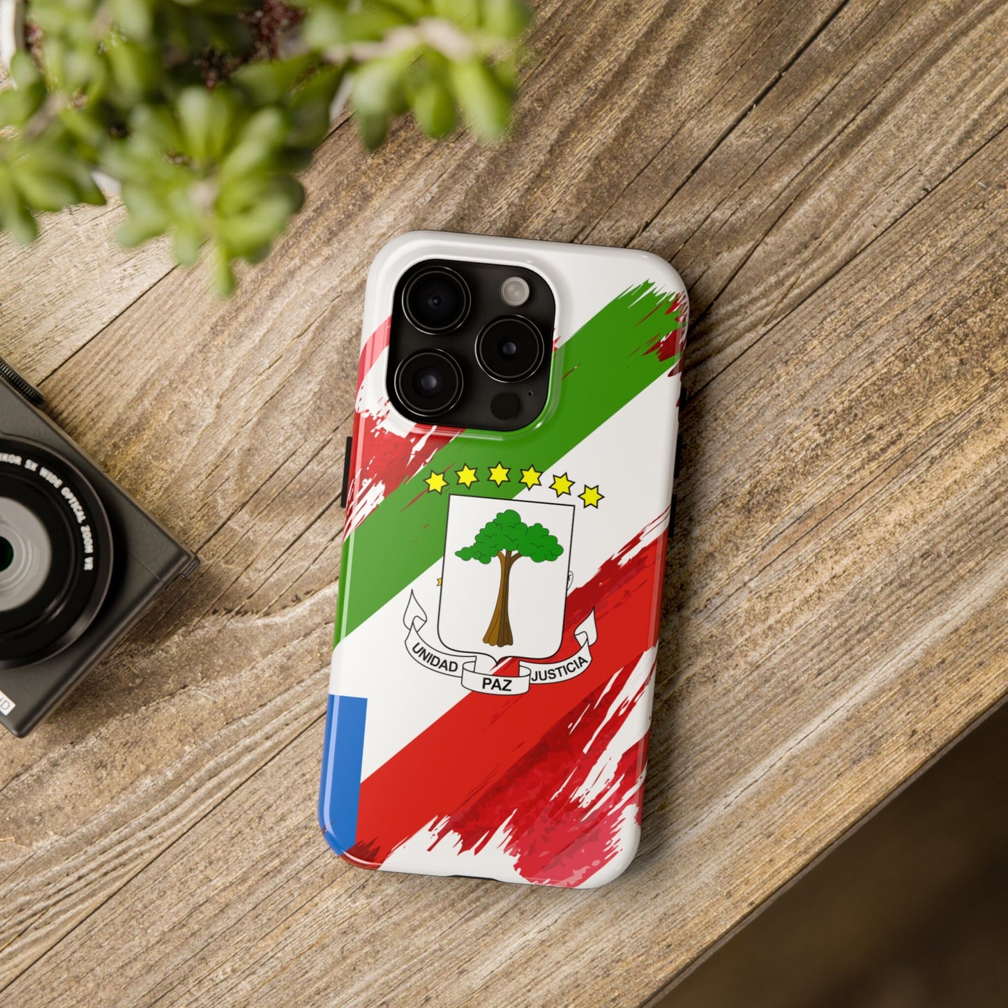 Equatorial Guinea Flag iPhone Case iPhone 15 14 13 12 Mini 11 XR Xs X 8 7 SE iPhone Pro Max , Iphone cover, Iphone Tough Case