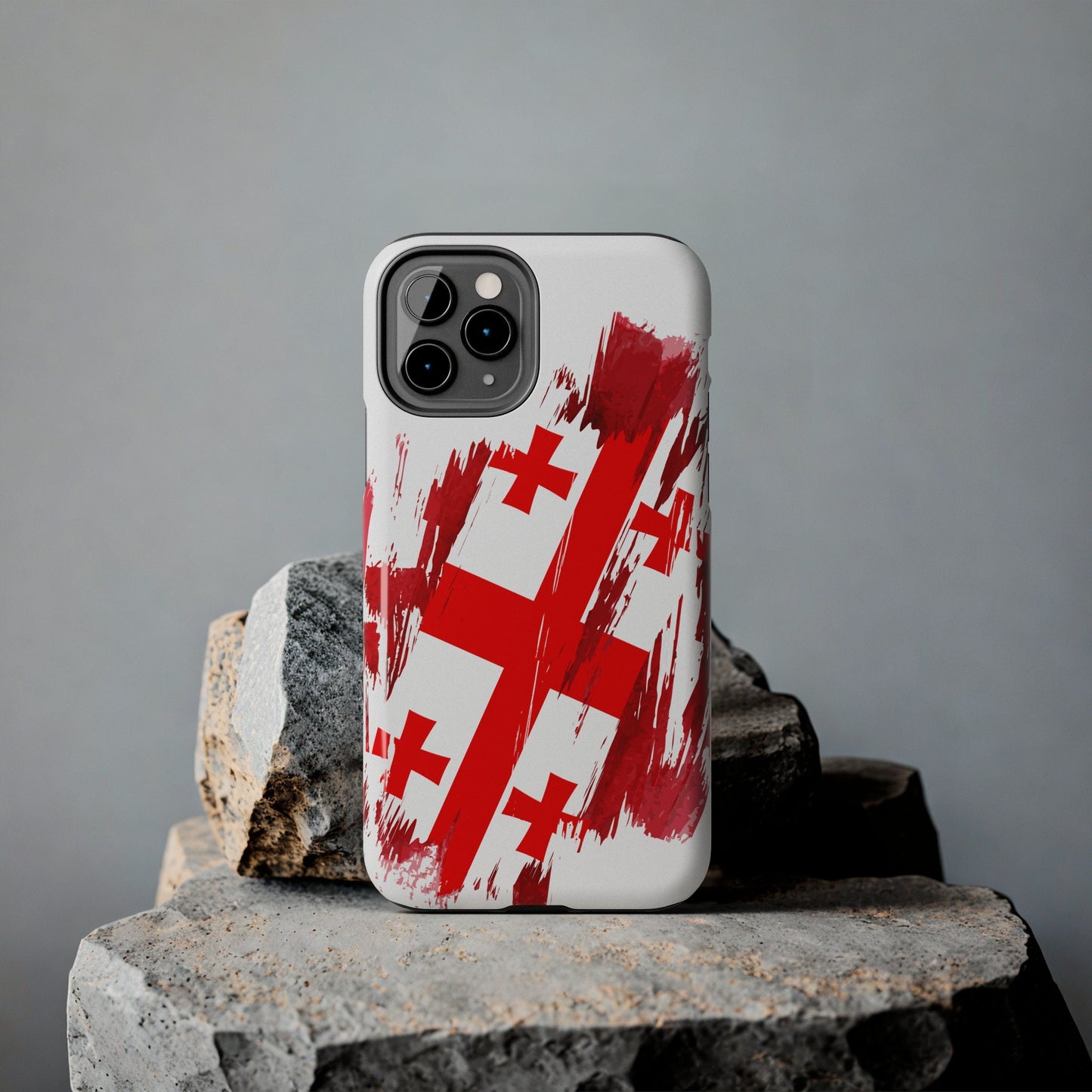 Georgia Flag iPhone Case iPhone 15 14 13 12 Mini 11 XR Xs X 8 7 SE iPhone Pro Max , Iphone cover, Iphone Tough Case