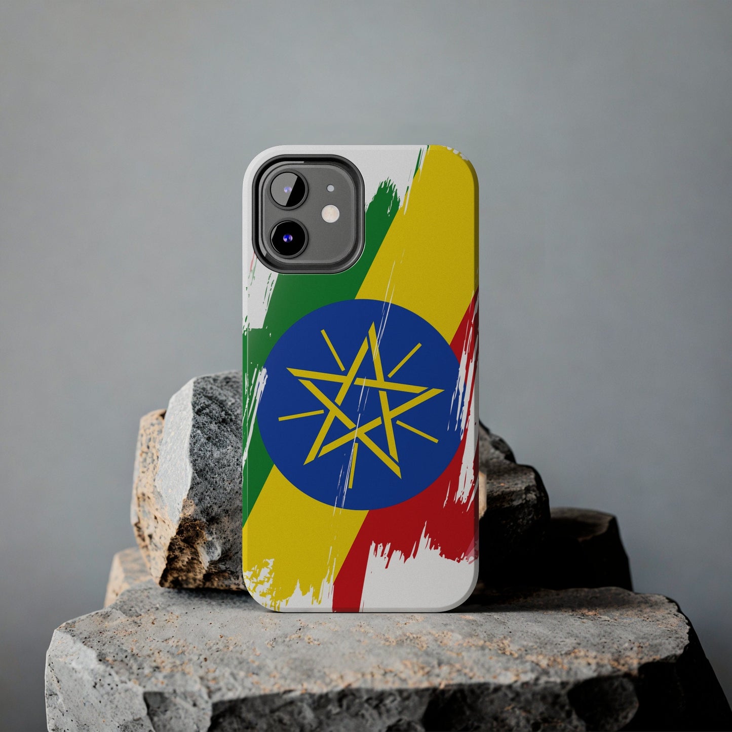 Ethiopia Flag iPhone Case iPhone 15 14 13 12 Mini 11 XR Xs X 8 7 SE iPhone Pro Max , Iphone cover, Iphone Tough Case