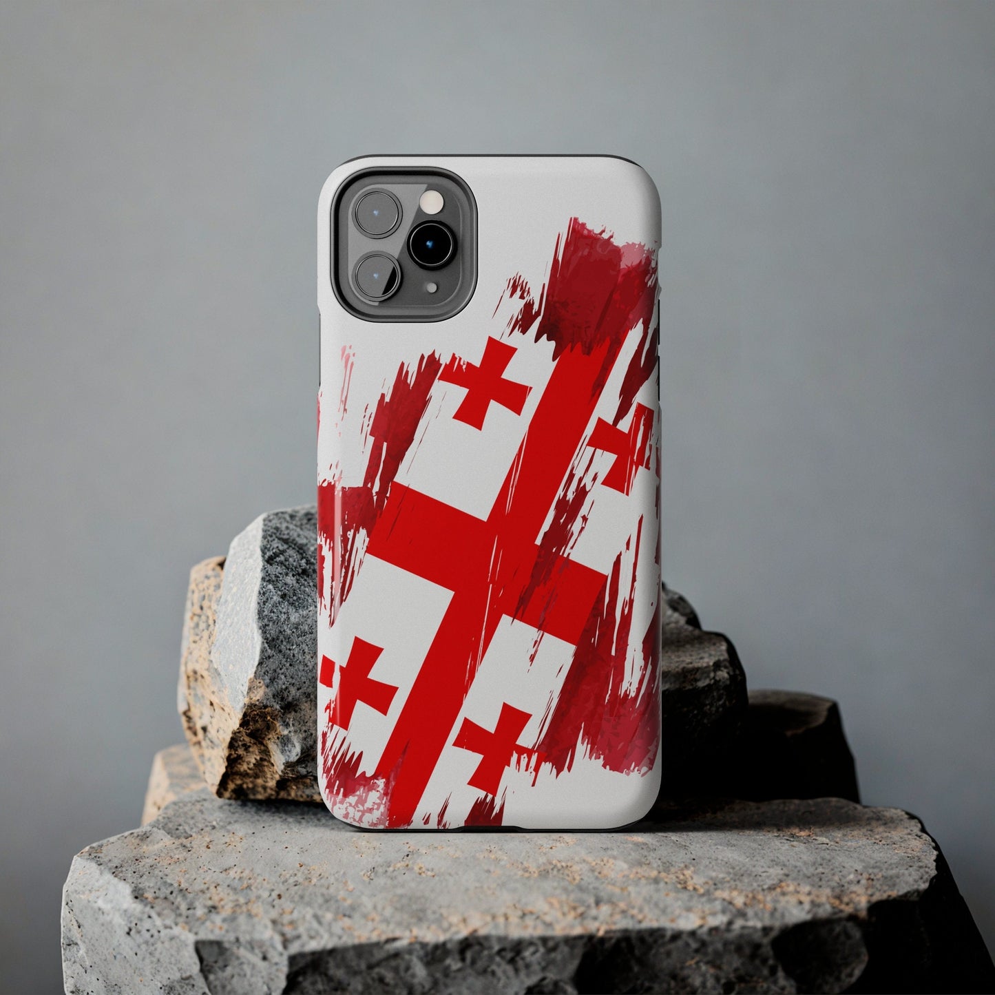 Georgia Flag iPhone Case iPhone 15 14 13 12 Mini 11 XR Xs X 8 7 SE iPhone Pro Max , Iphone cover, Iphone Tough Case