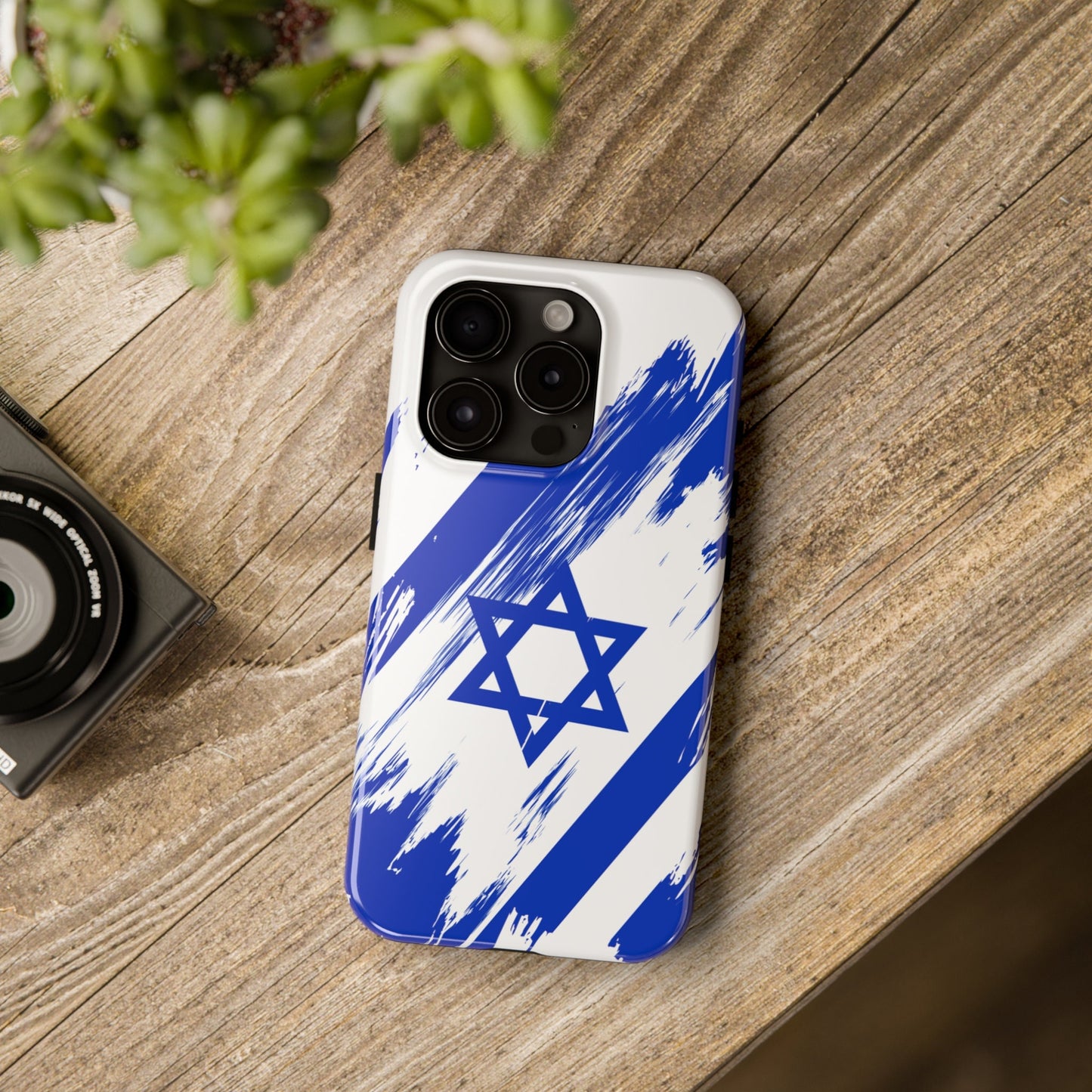 Israel Flag iPhone Case iPhone 15 14 13 12 Mini 11 XR Xs X 8 7 SE iPhone Pro Max , Iphone cover, Iphone Tough Case