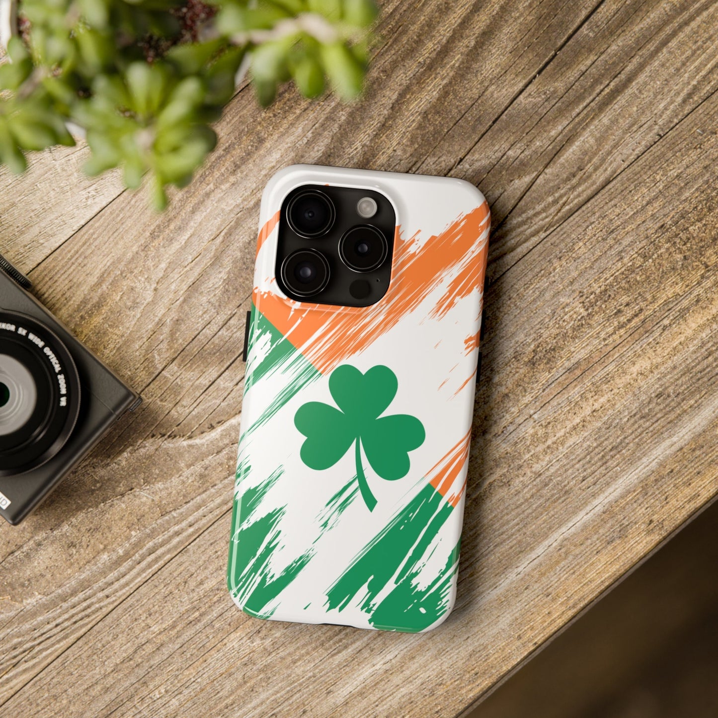 Ireland Flag iPhone Case iPhone 15 14 13 12 Mini 11 XR Xs X 8 7 SE iPhone Pro Max , Iphone cover, Iphone Tough Case