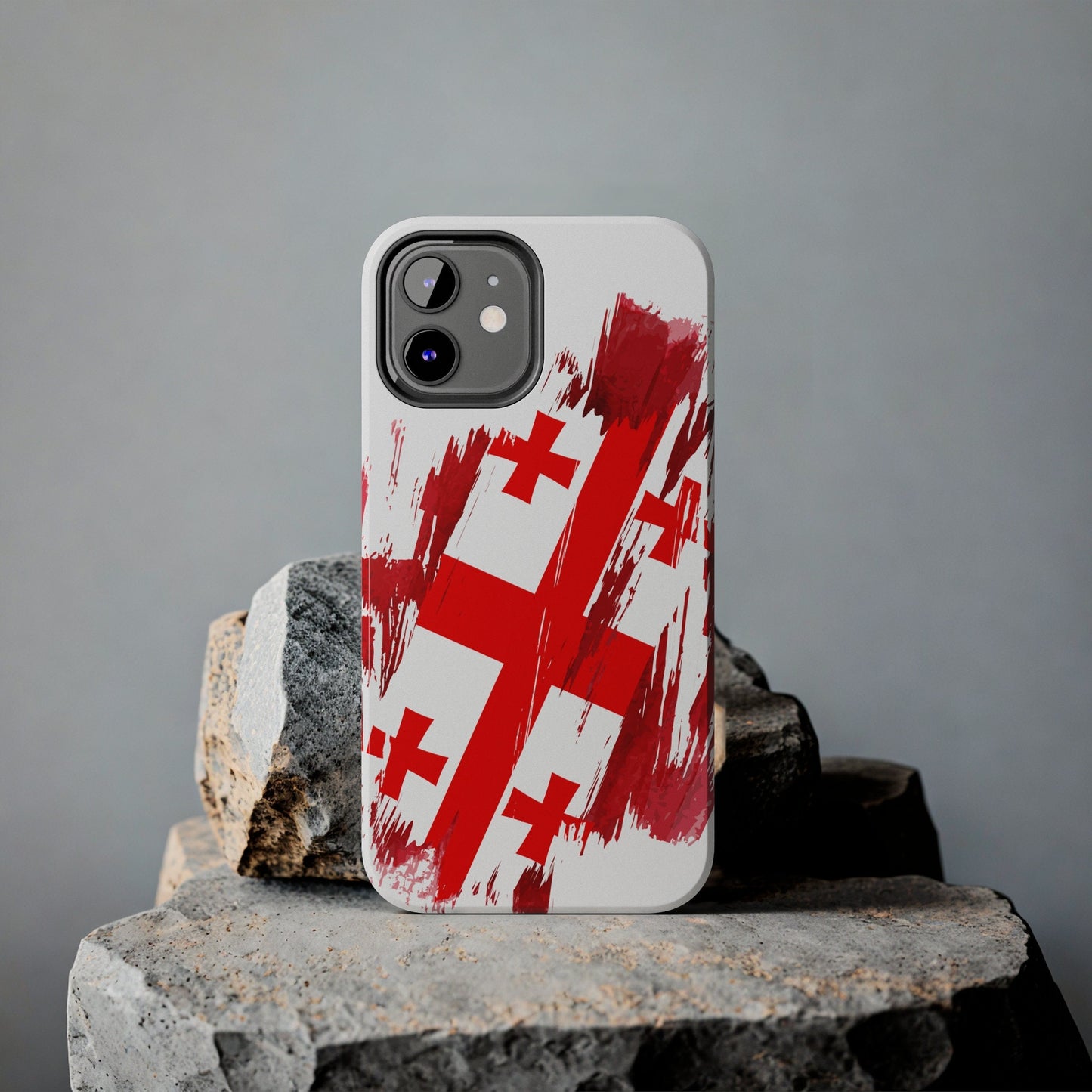 Georgia Flag iPhone Case iPhone 15 14 13 12 Mini 11 XR Xs X 8 7 SE iPhone Pro Max , Iphone cover, Iphone Tough Case