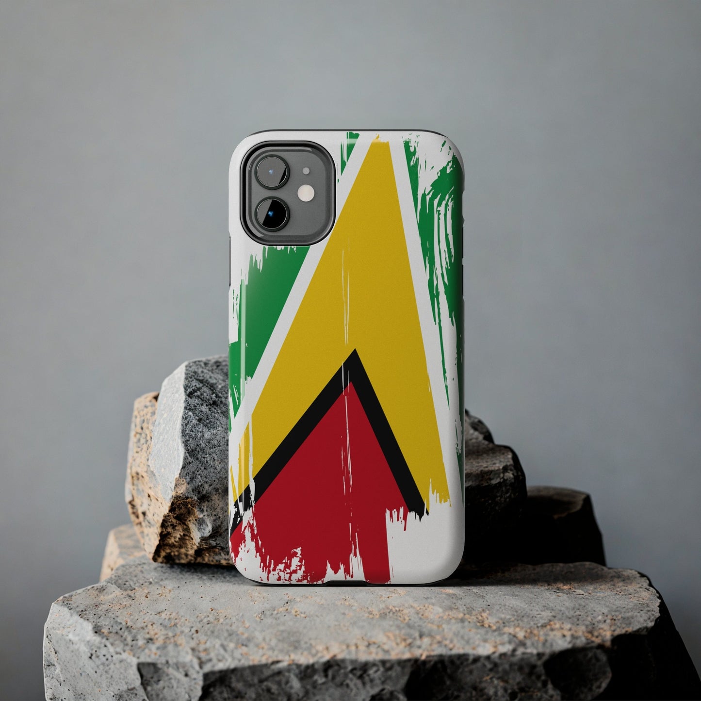 Guyana Flag iPhone Case iPhone 15 14 13 12 Mini 11 XR Xs X 8 7 SE iPhone Pro Max , Iphone cover, Iphone Tough Case