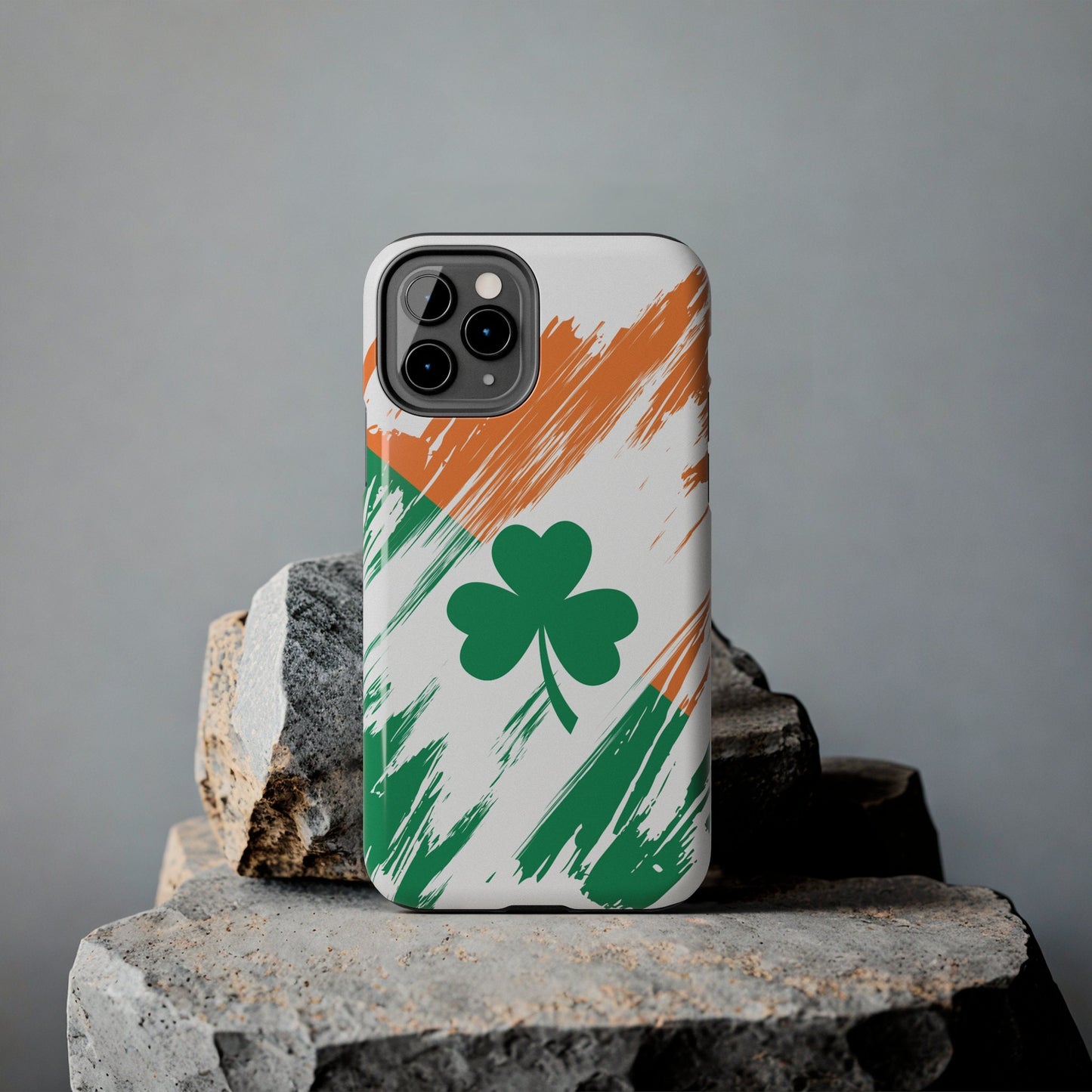 Ireland Flag iPhone Case iPhone 15 14 13 12 Mini 11 XR Xs X 8 7 SE iPhone Pro Max , Iphone cover, Iphone Tough Case