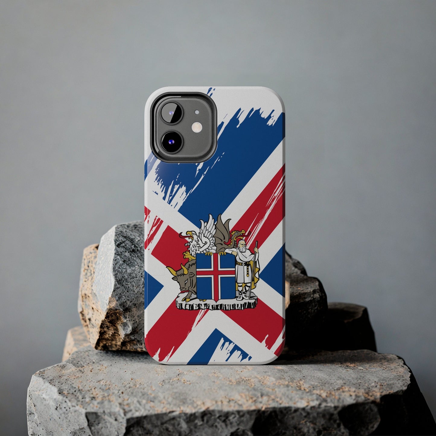 Iceland Flag iPhone Case iPhone 15 14 13 12 Mini 11 XR Xs X 8 7 SE iPhone Pro Max , Iphone cover, Iphone Tough Case