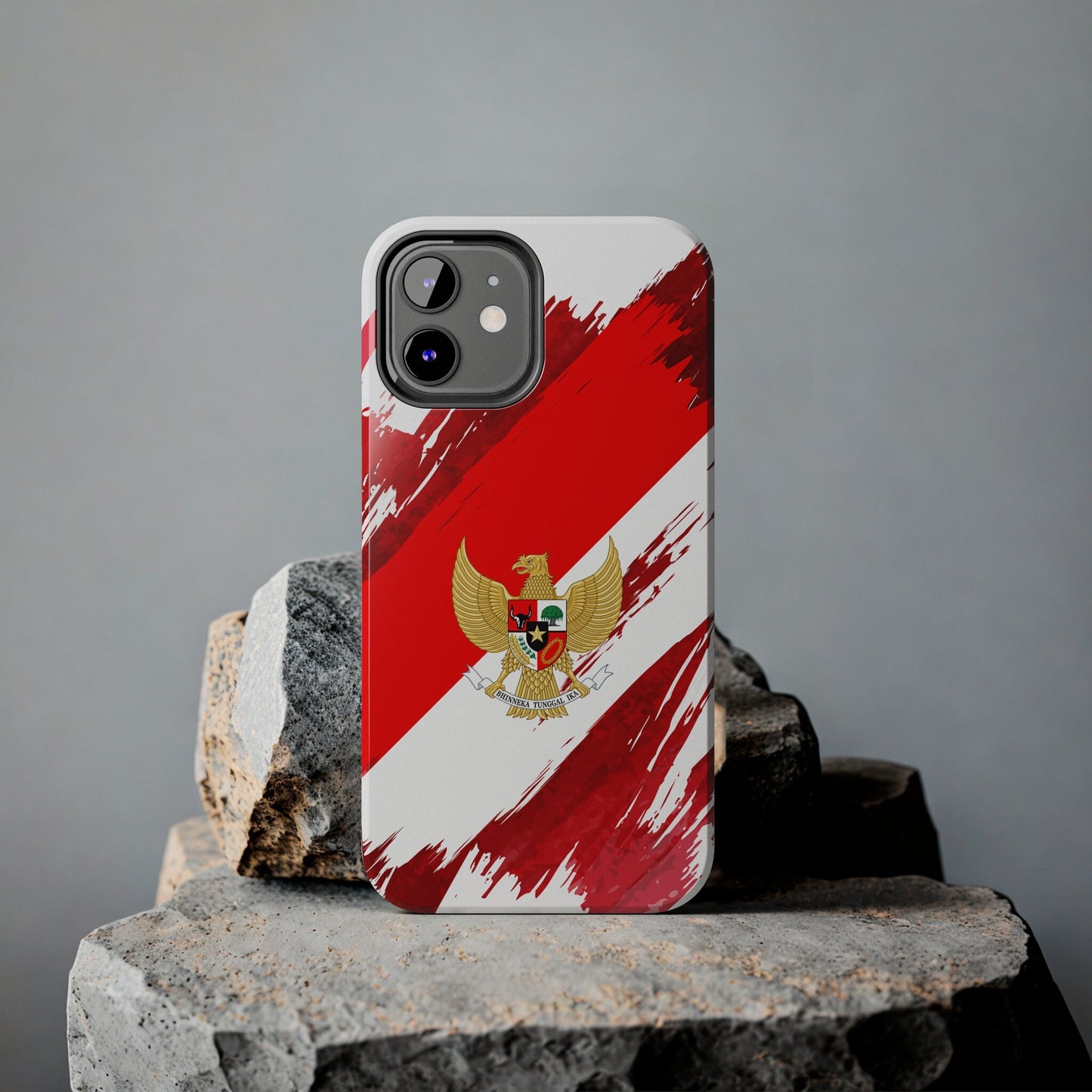 Indonesia Flag iPhone Case iPhone 15 14 13 12 Mini 11 XR Xs X 8 7 SE iPhone Pro Max , Iphone cover, Iphone Tough Case