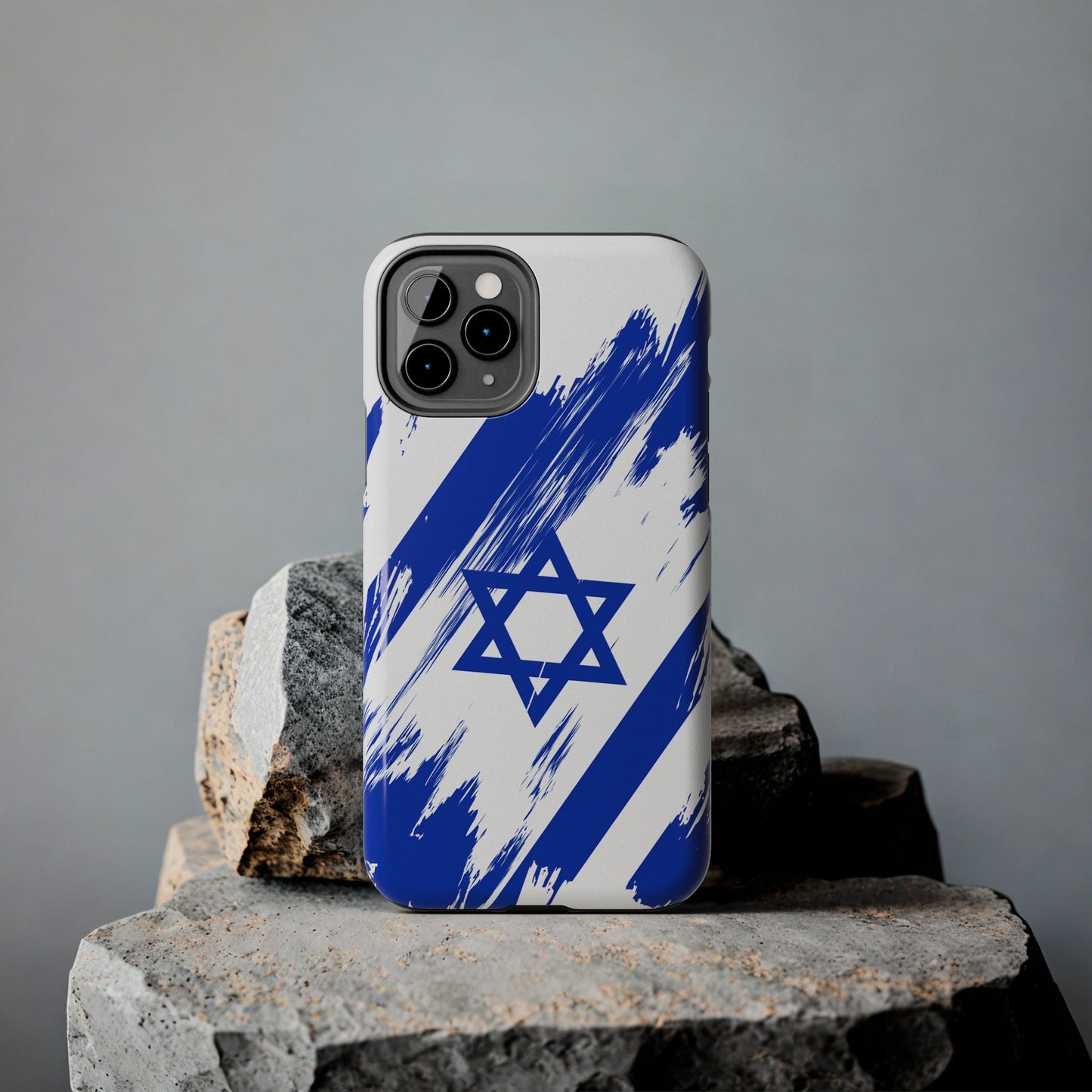 Israel Flag iPhone Case iPhone 15 14 13 12 Mini 11 XR Xs X 8 7 SE iPhone Pro Max , Iphone cover, Iphone Tough Case