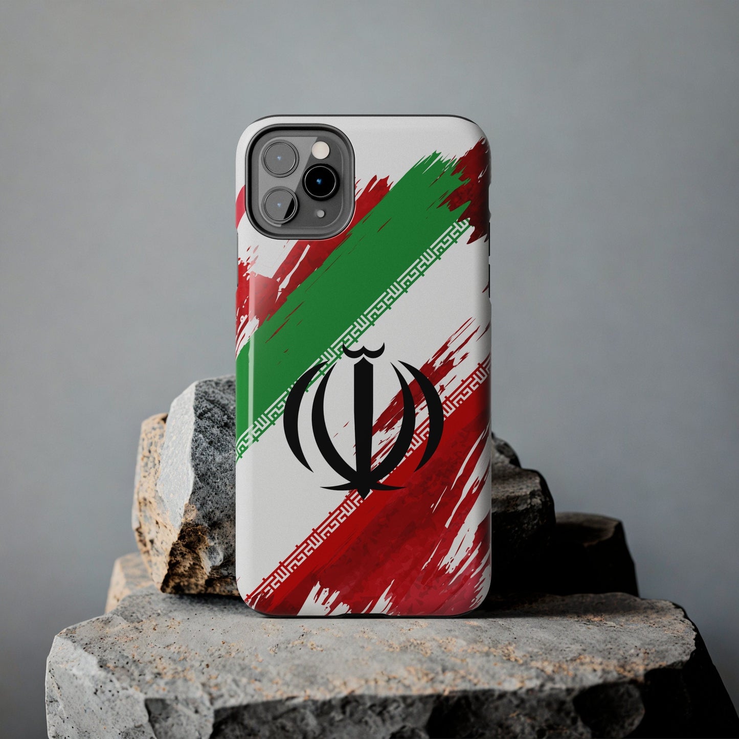 Iran Flag iPhone Case iPhone 15 14 13 12 Mini 11 XR Xs X 8 7 SE iPhone Pro Max , Iphone cover, Iphone Tough Case