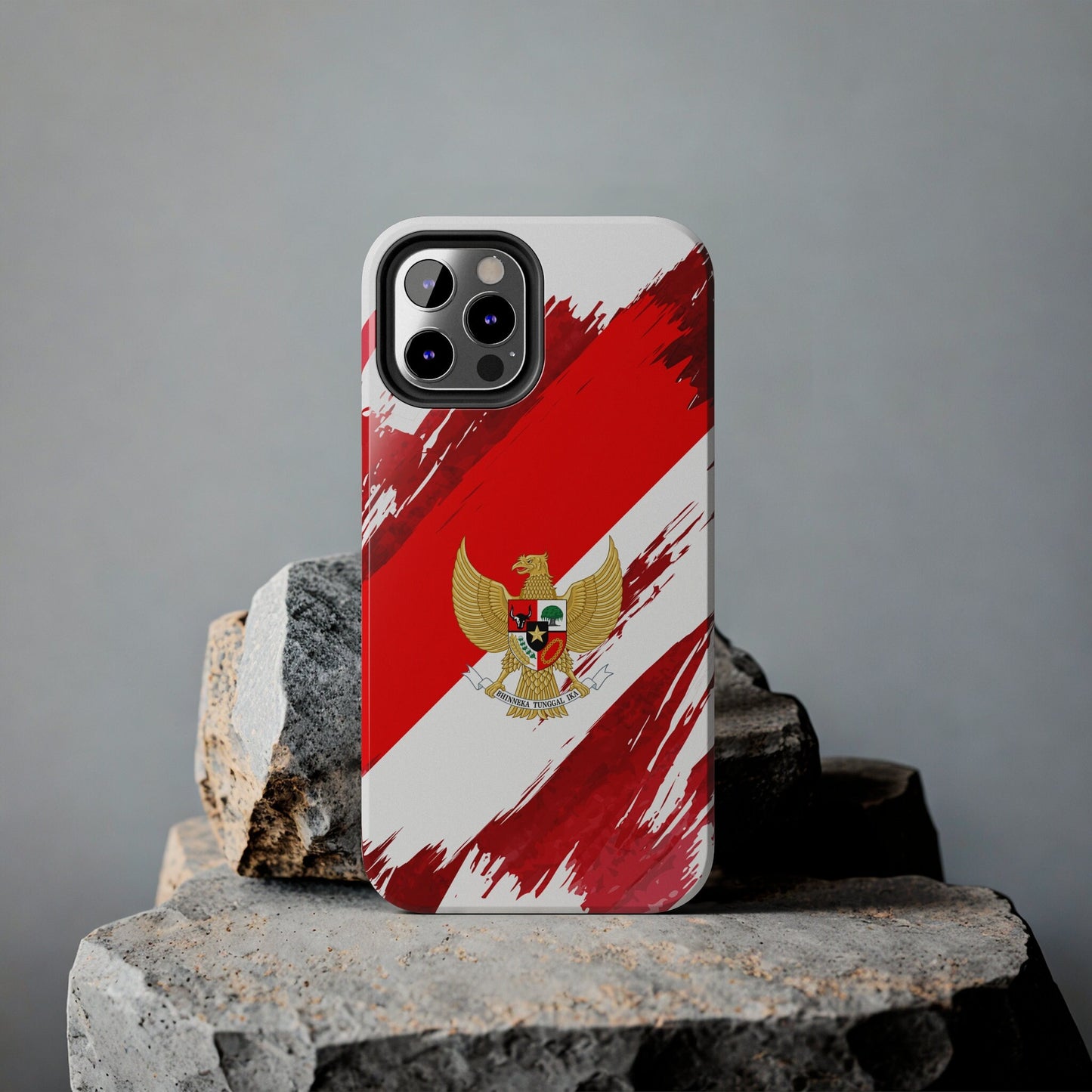 Indonesia Flag iPhone Case iPhone 15 14 13 12 Mini 11 XR Xs X 8 7 SE iPhone Pro Max , Iphone cover, Iphone Tough Case