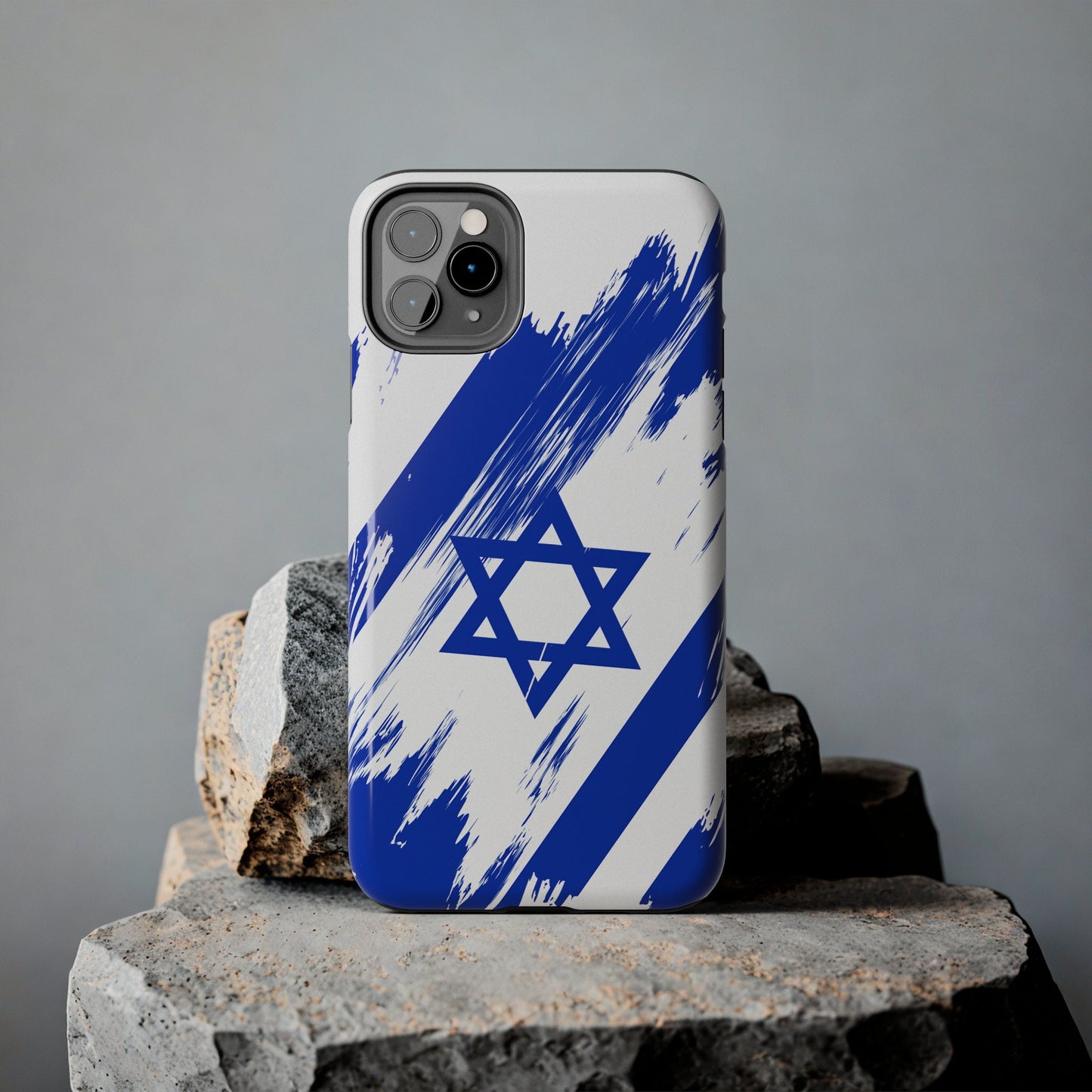 Israel Flag iPhone Case iPhone 15 14 13 12 Mini 11 XR Xs X 8 7 SE iPhone Pro Max , Iphone cover, Iphone Tough Case